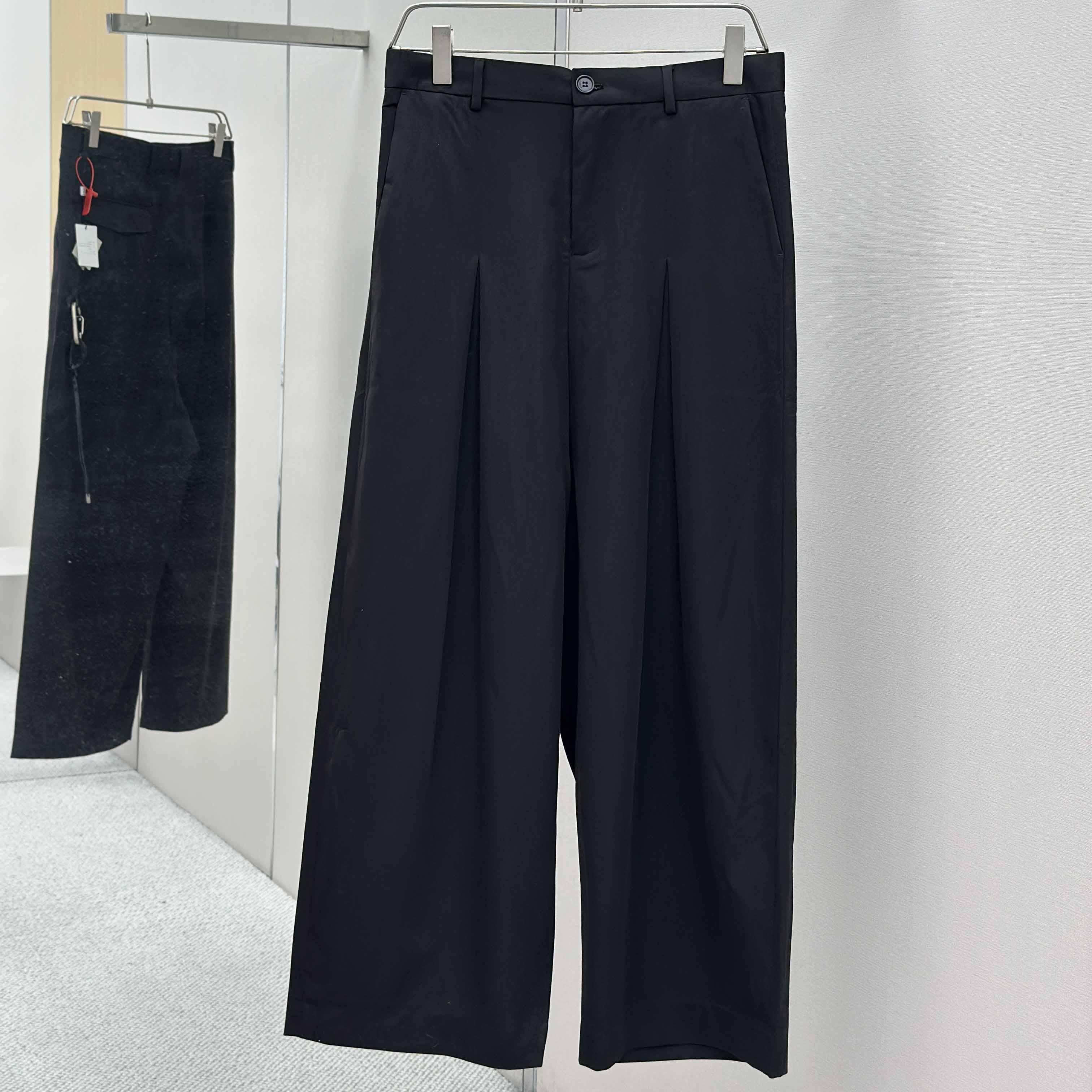 Loewe Low Crotch Trousers In Cotton - FashionPlug