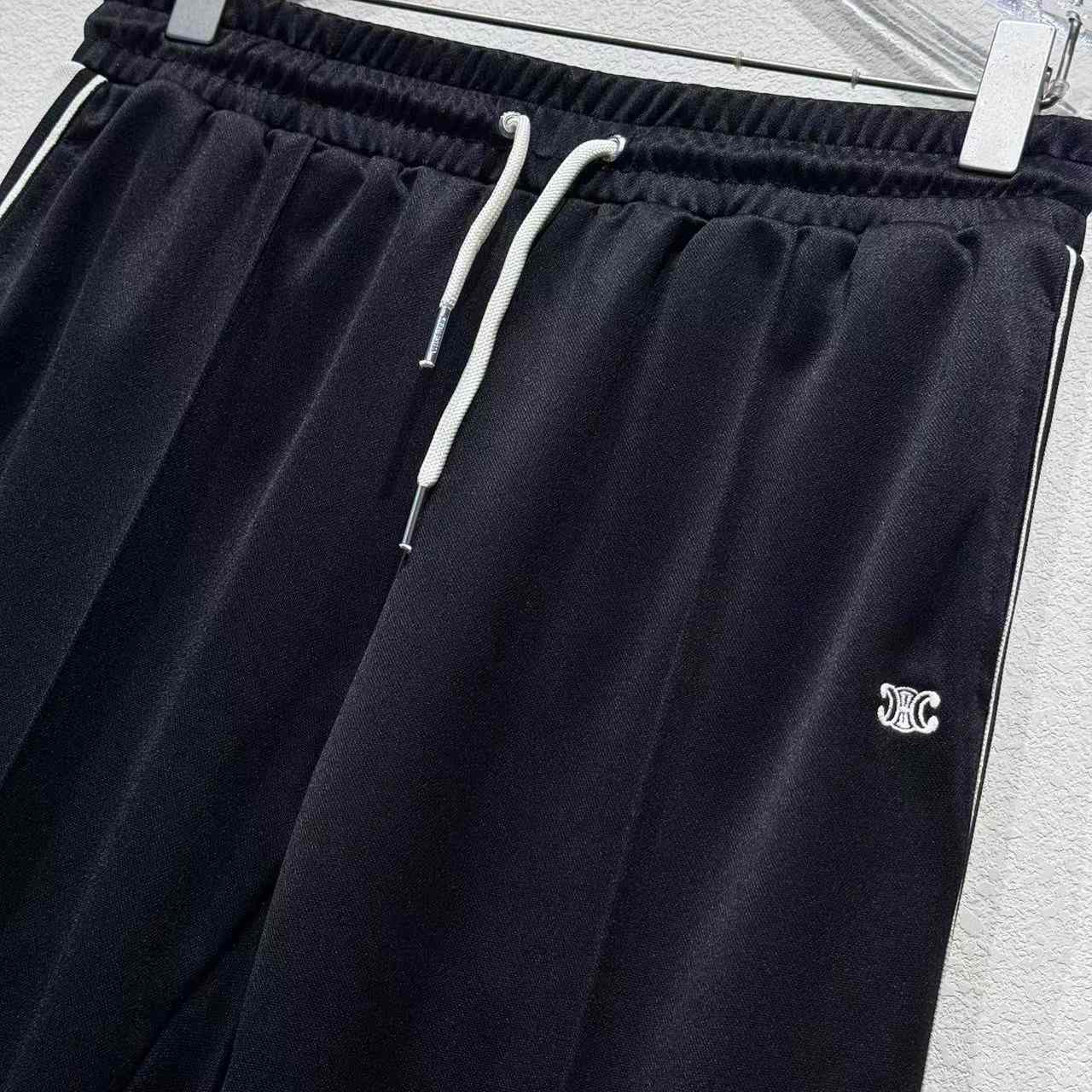 Celine Tracksuit Pants In Double Face Jersey - FashionPlug
