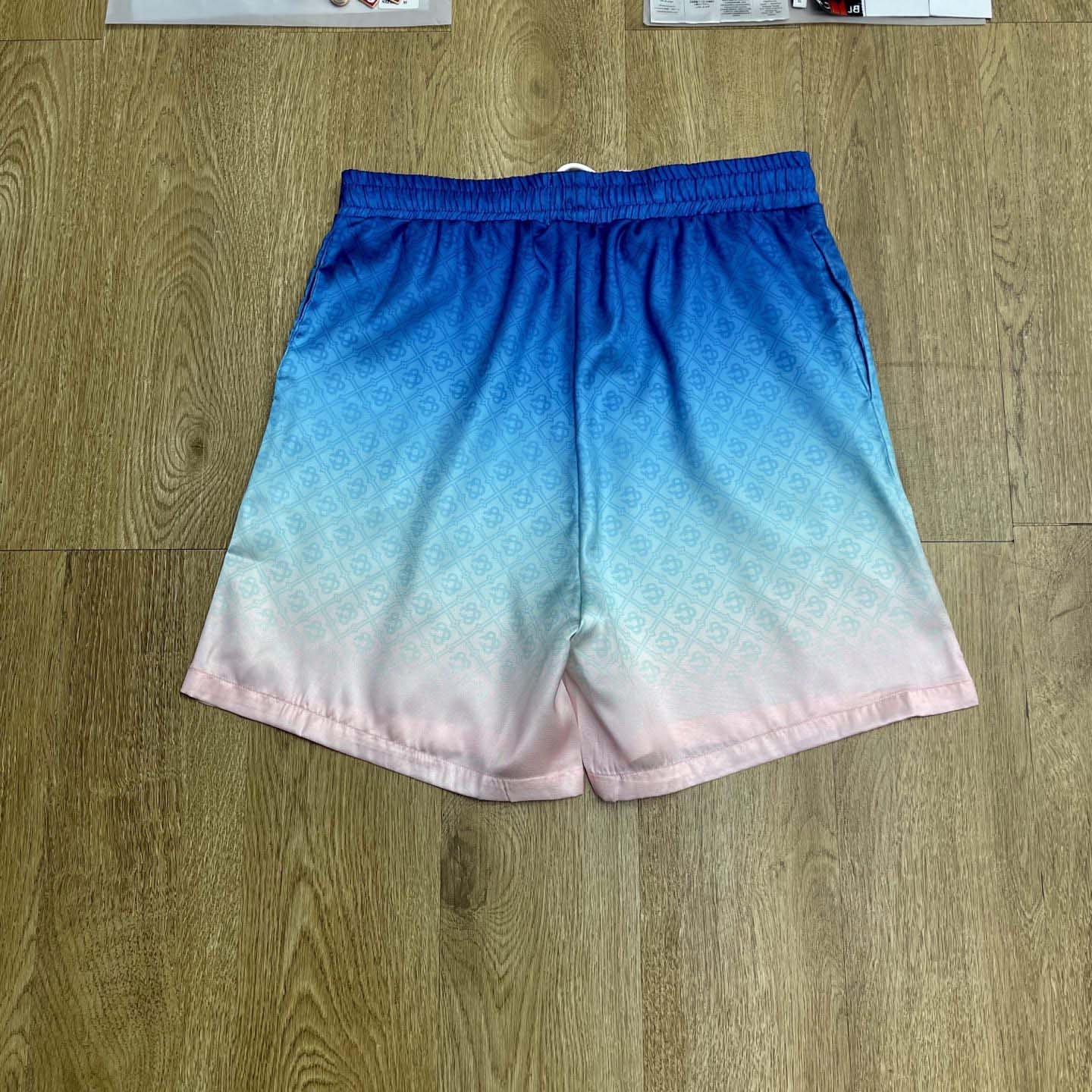 Casablanca Jacquard Gradient Swim Shorts   C1066 - FashionPlug