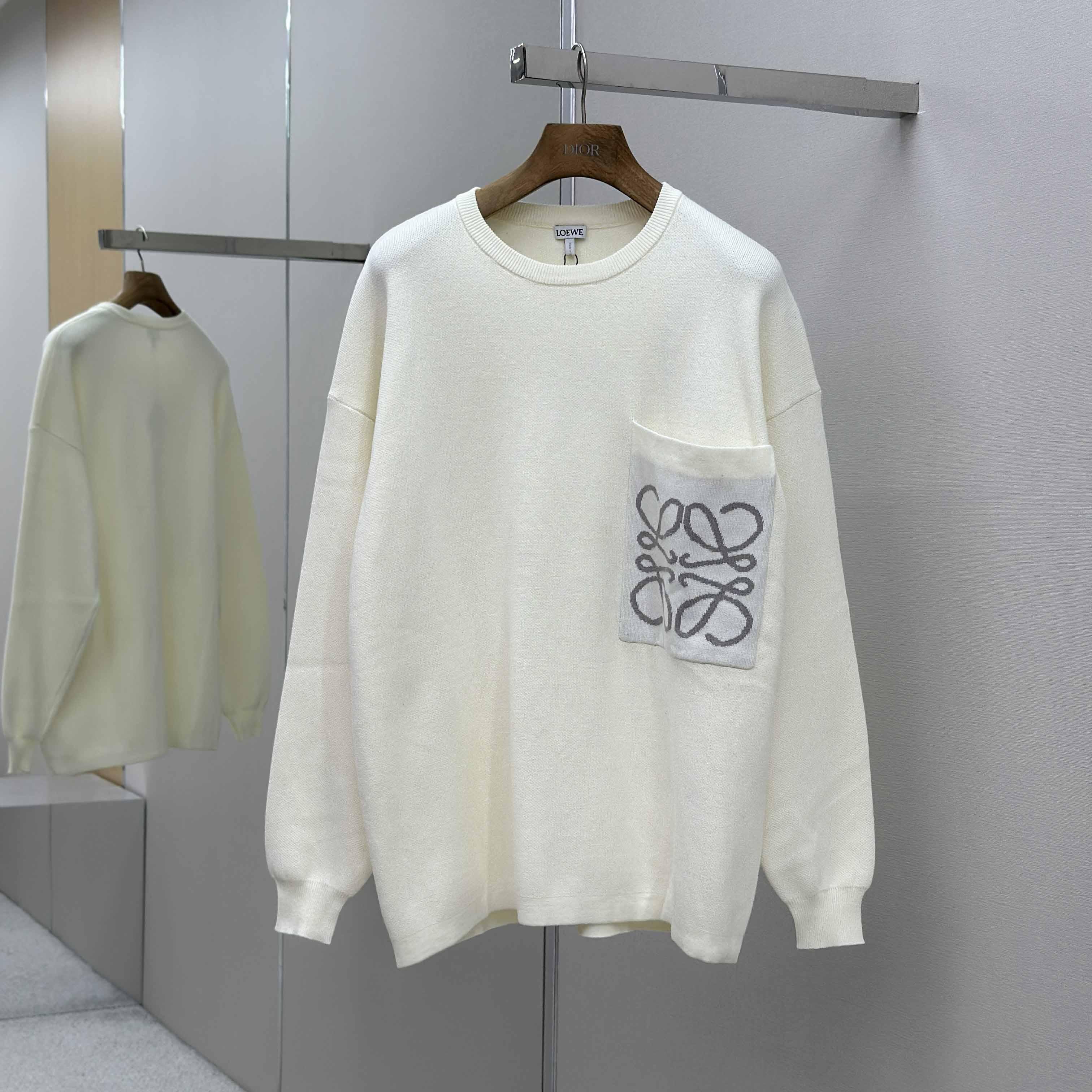 Loewe Sweater In Cotton Blend - FashionPlug