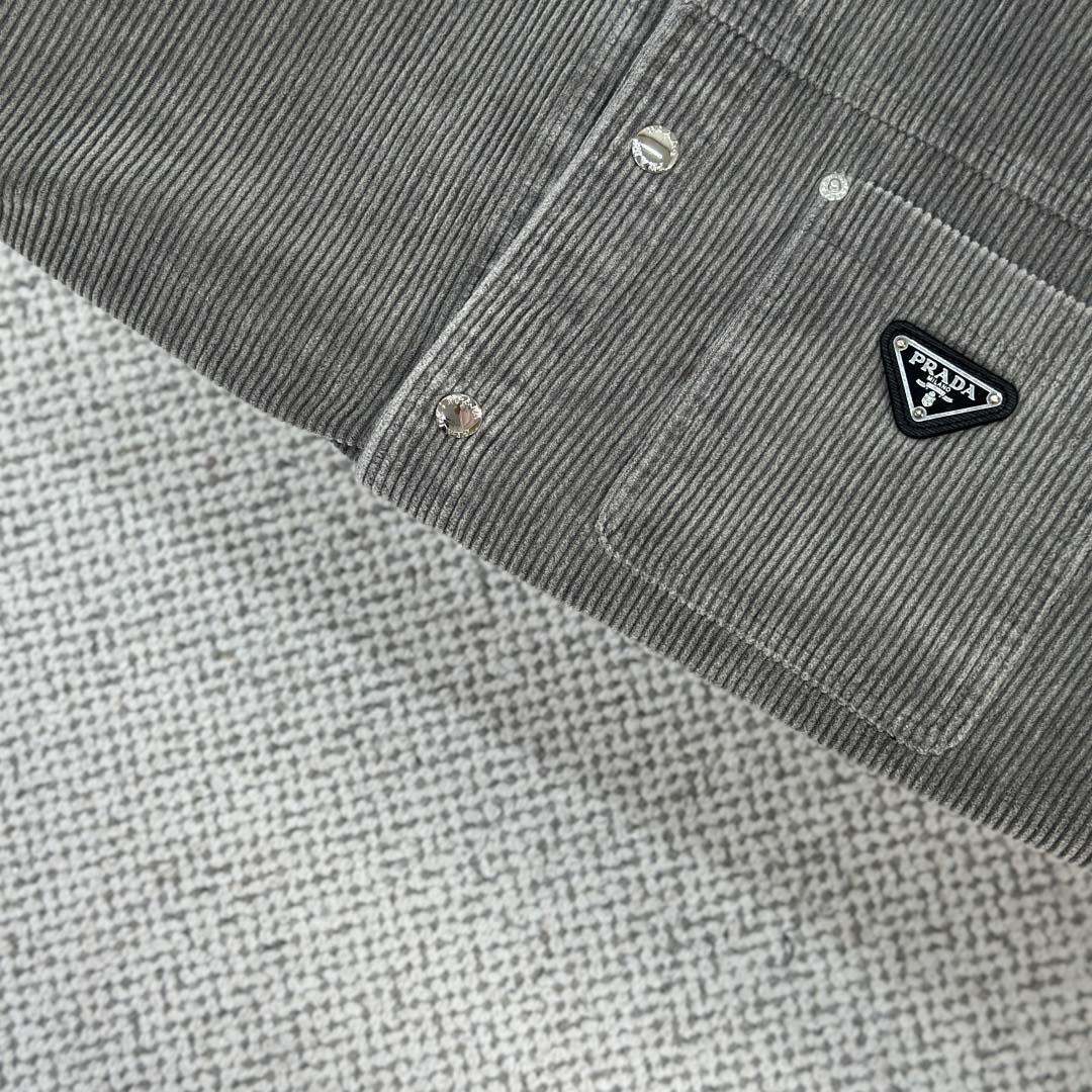 Prada Stretch Cotton Shirt And Pants - FashionPlug