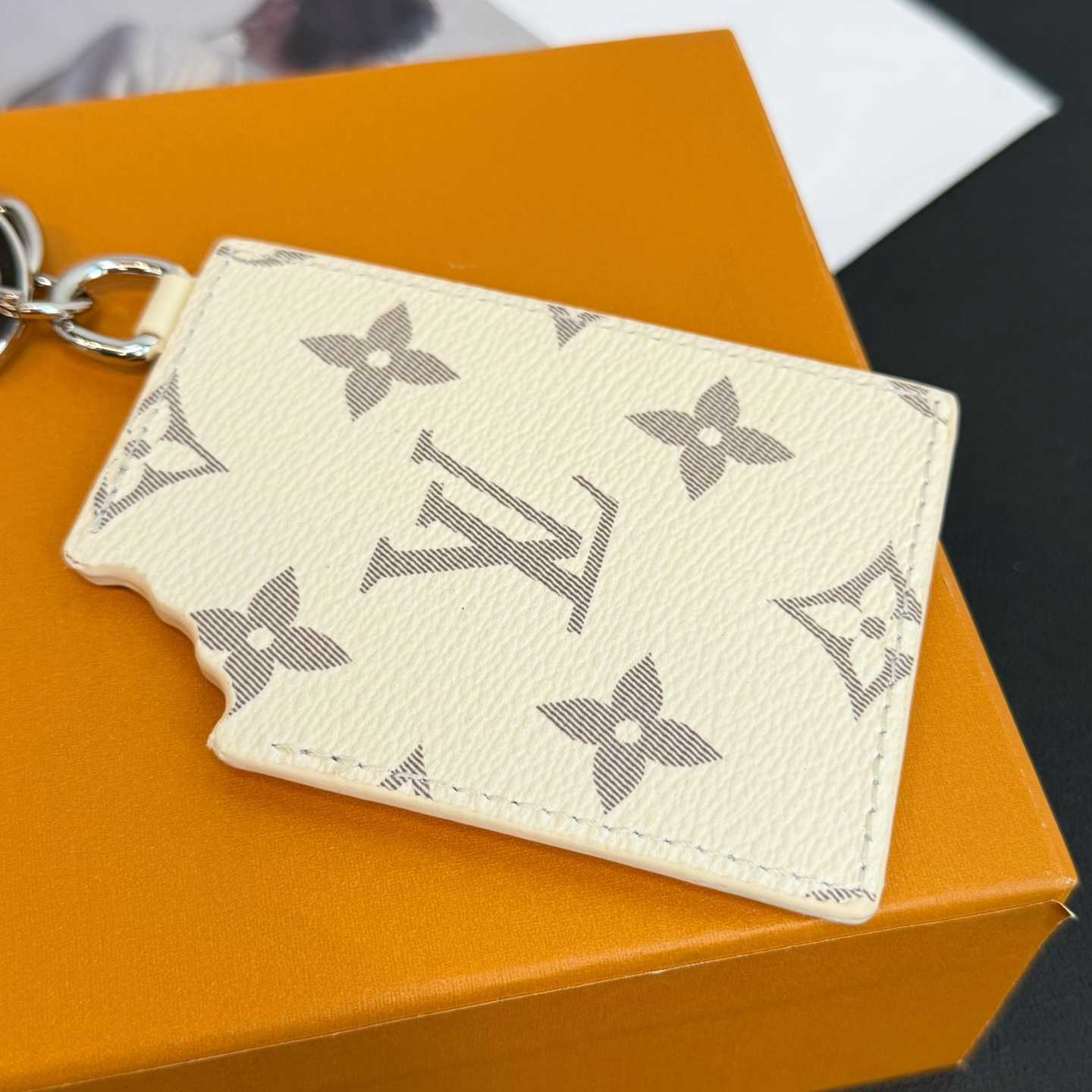 Louis Vuitton LV Chocolate Bar Key Holder and Bag Charm   M02875 - FashionPlug