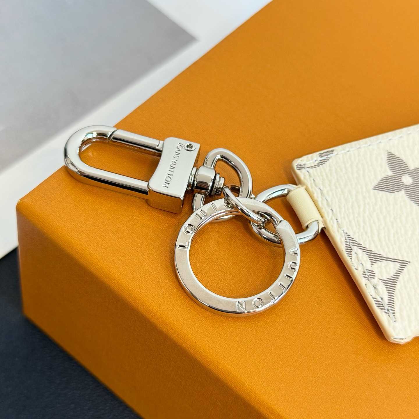 Louis Vuitton LV Chocolate Bar Key Holder and Bag Charm   M02875 - FashionPlug