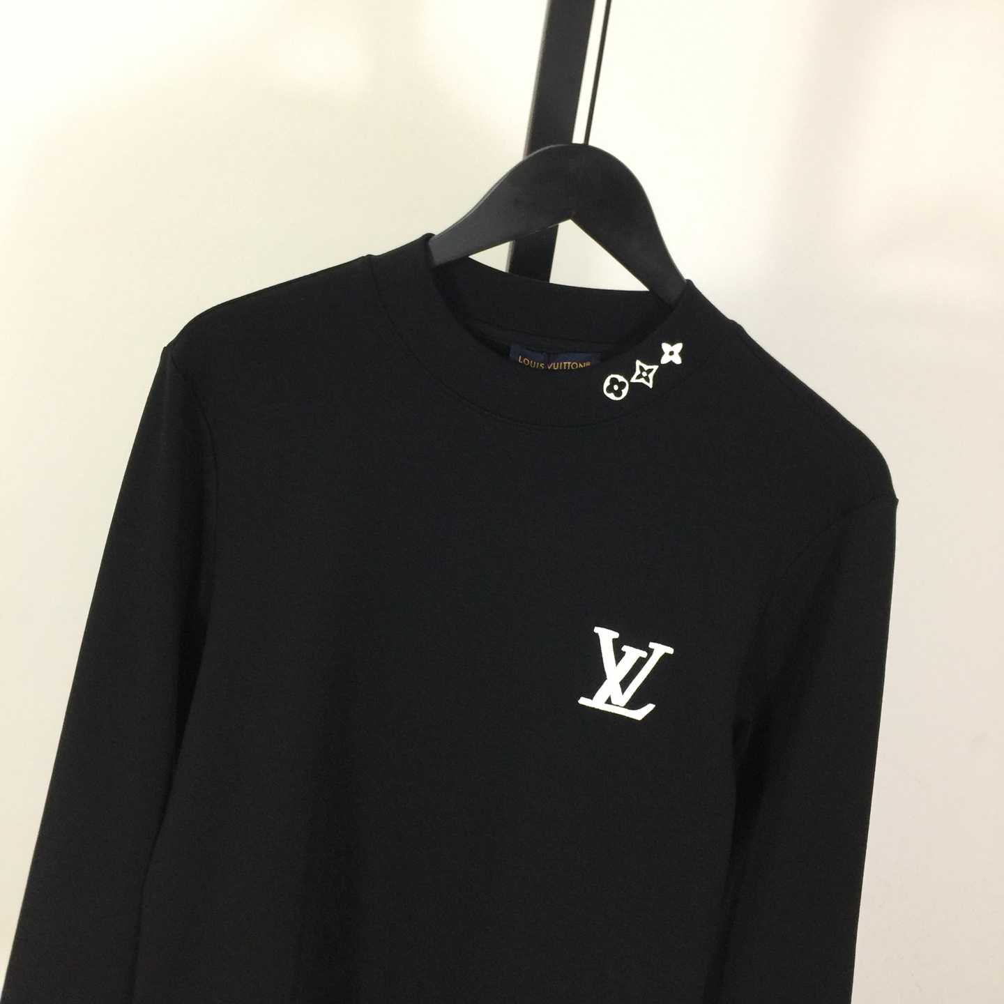 Louis Vuitton Embossed LV Long-Sleeved T-Shirt - FashionPlug