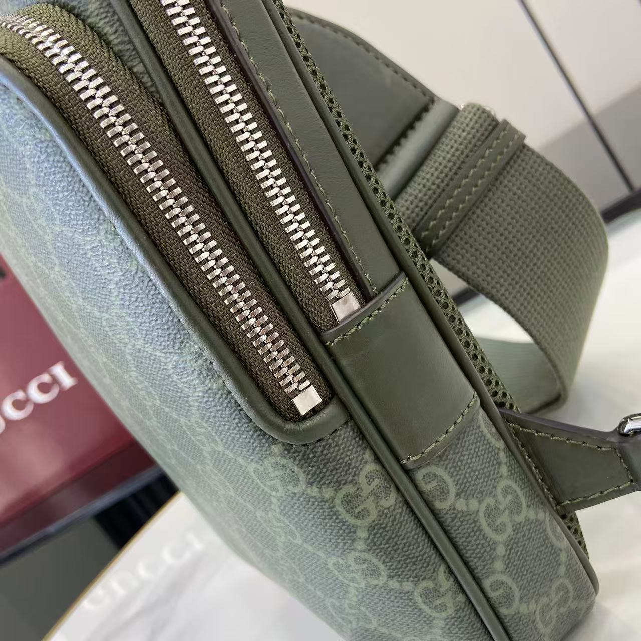 Gucci GG Monogram Small Slingbag - FashionPlug