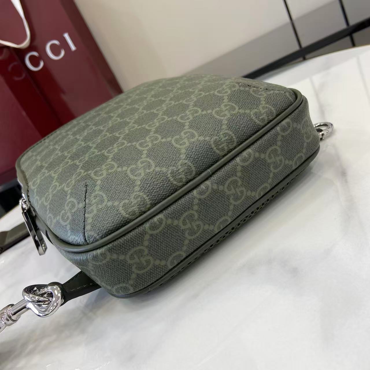 Gucci GG Monogram Small Slingbag - FashionPlug