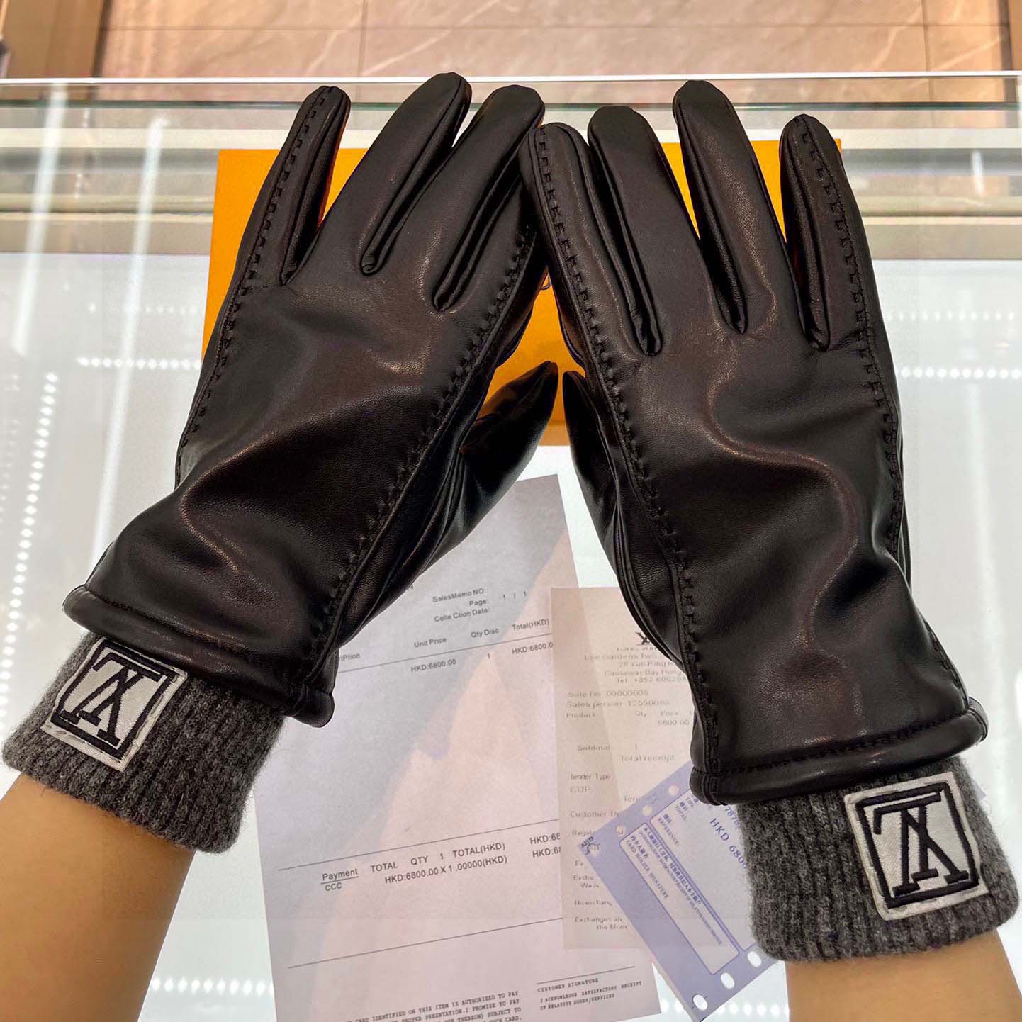Louis Vuitton Men's Gloves  - FashionPlug