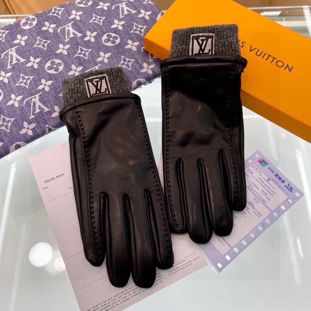 Louis Vuitton Men's Gloves  - FashionPlug