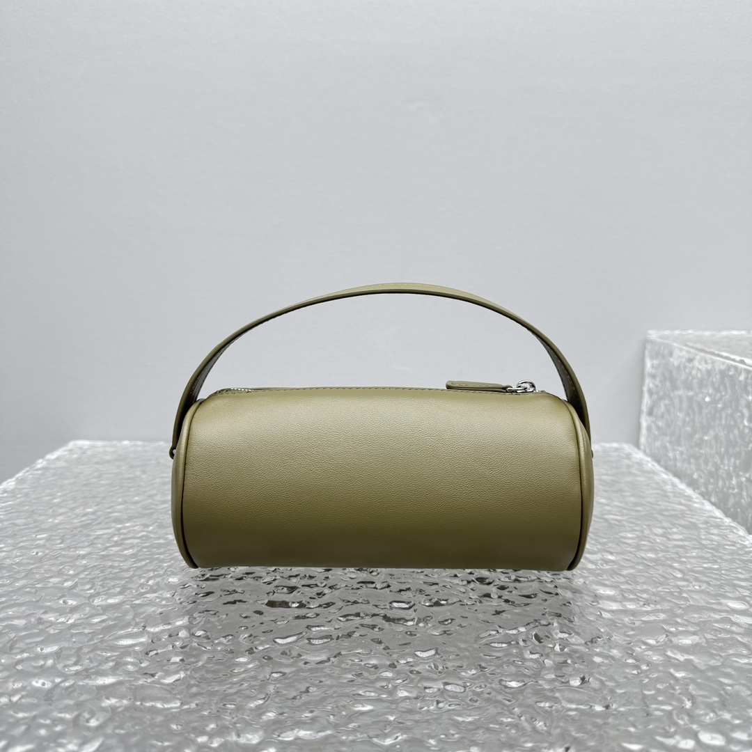 The Row Round 90's Bag In Leather - FashionPlug