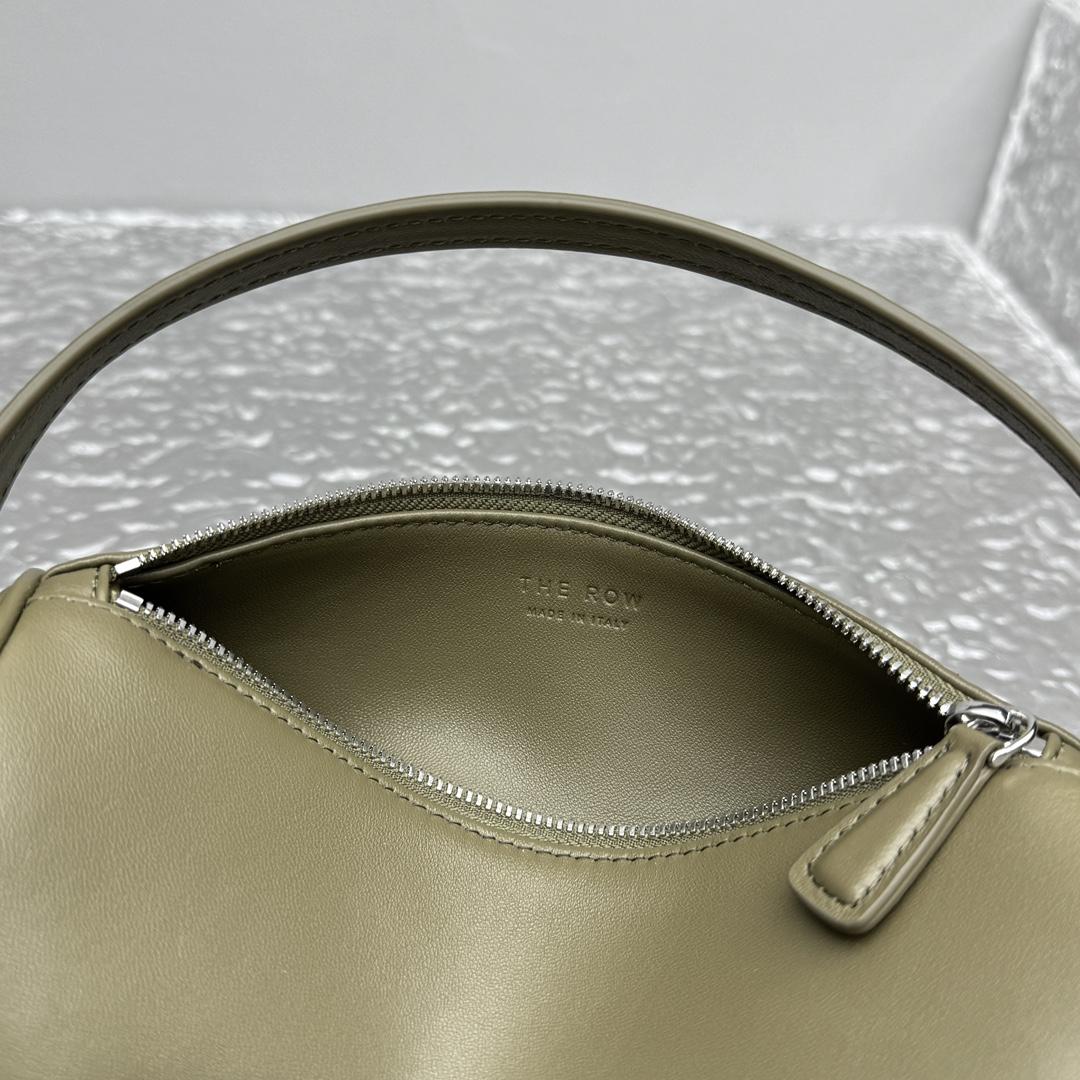 The Row Round 90's Bag In Leather - FashionPlug