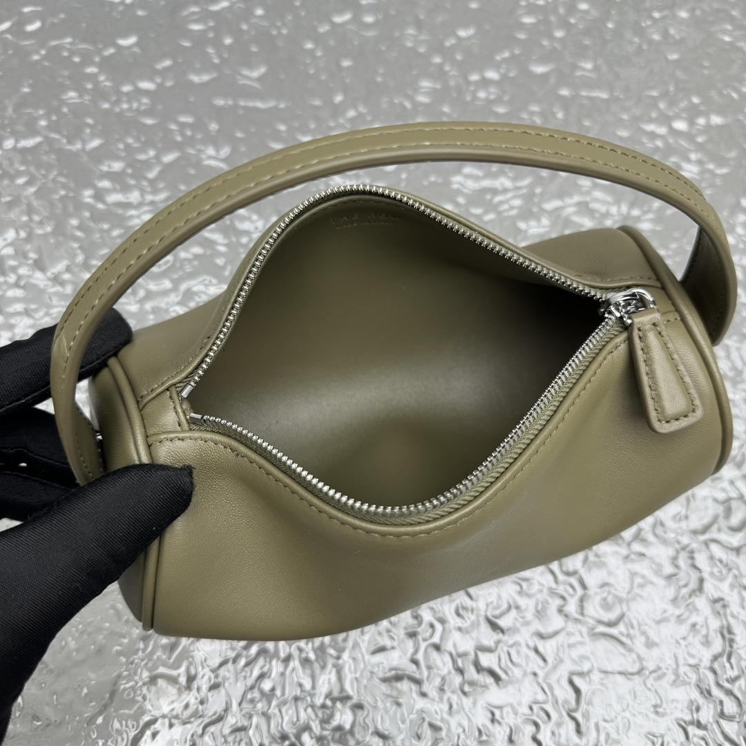 The Row Round 90's Bag In Leather - FashionPlug