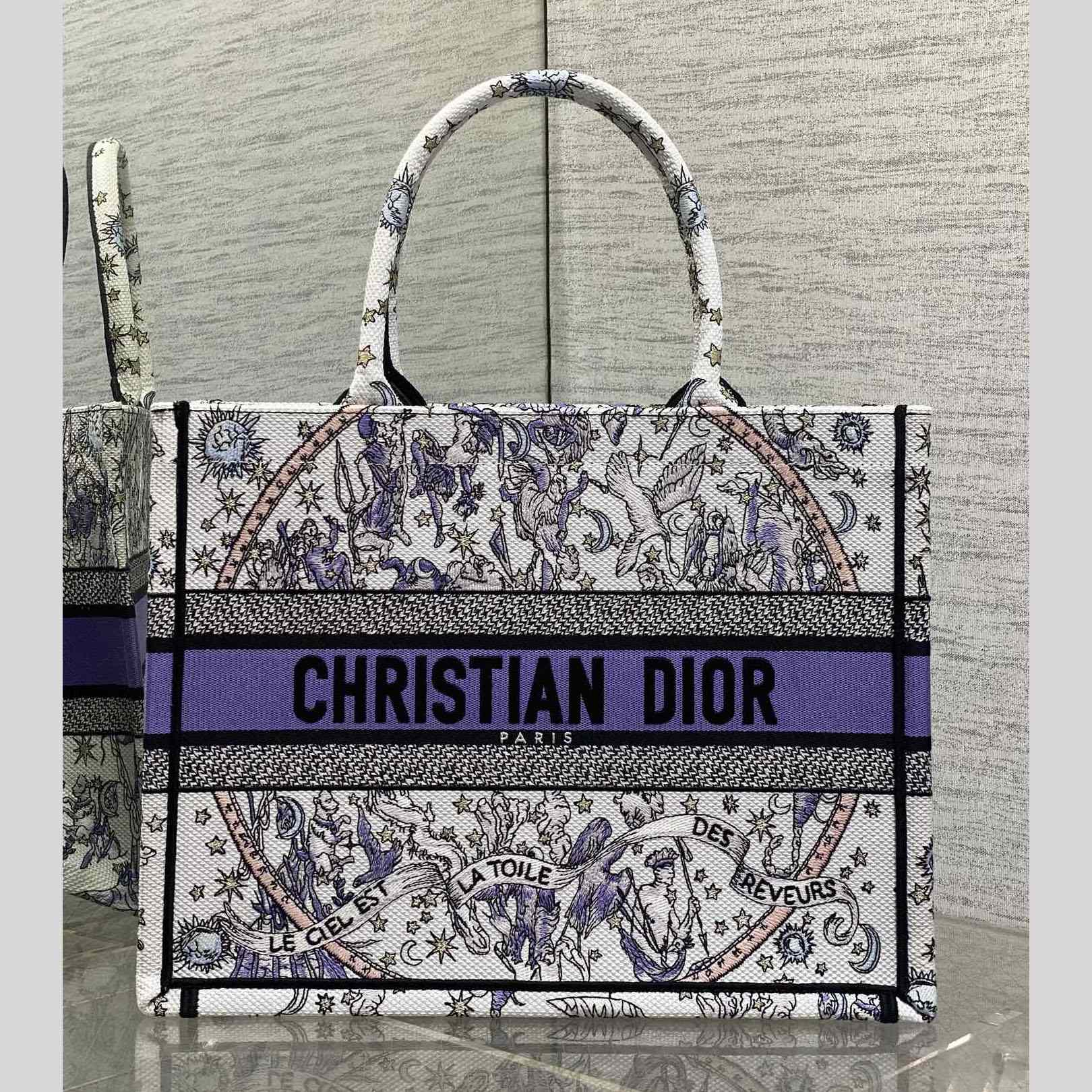 Dior Lucky Medium Dior Book Tote - FashionPlug