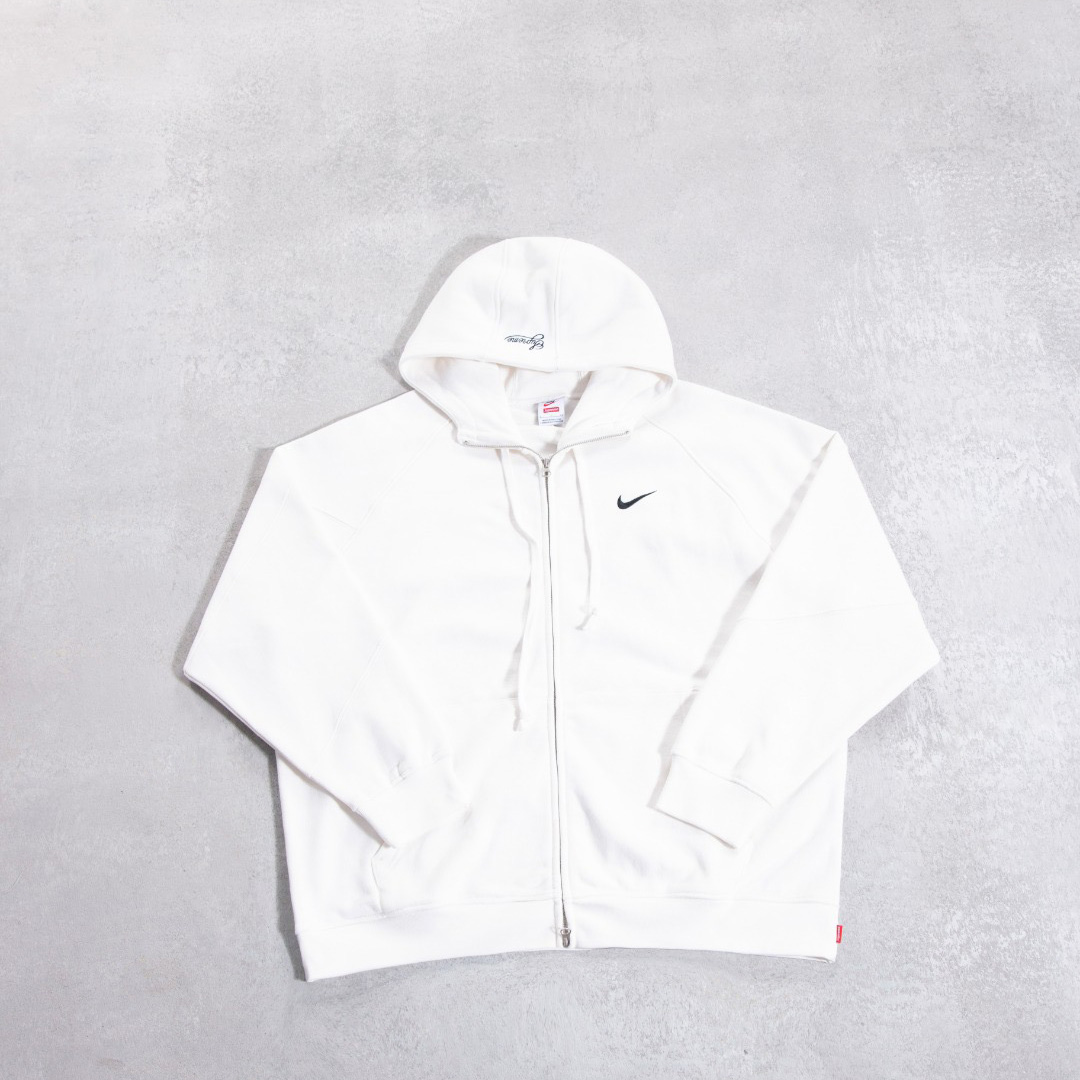 Supreme x Nike Zip Up Hooded Sweatshirt - FashionPlug