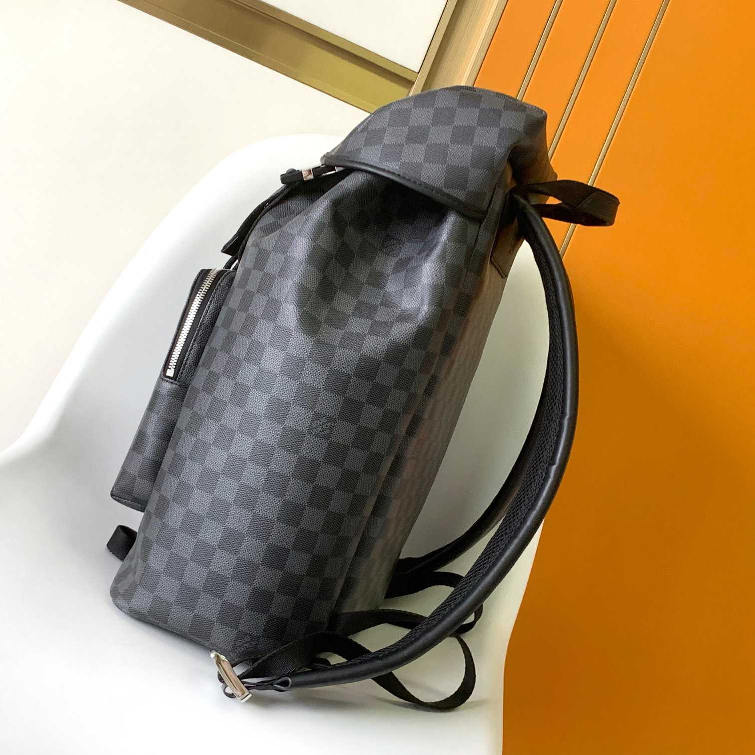 Louis Vuitton Damier Graphite Canvas Zack Backpack   N40005 - FashionPlug