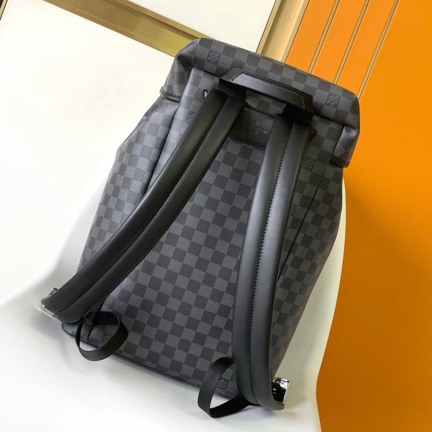 Louis Vuitton Damier Graphite Canvas Zack Backpack   N40005 - FashionPlug