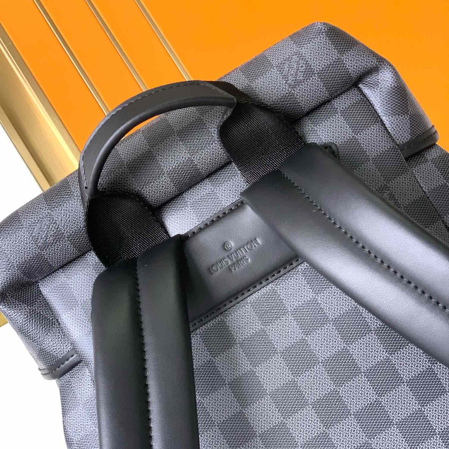 Louis Vuitton Damier Graphite Canvas Zack Backpack   N40005 - FashionPlug