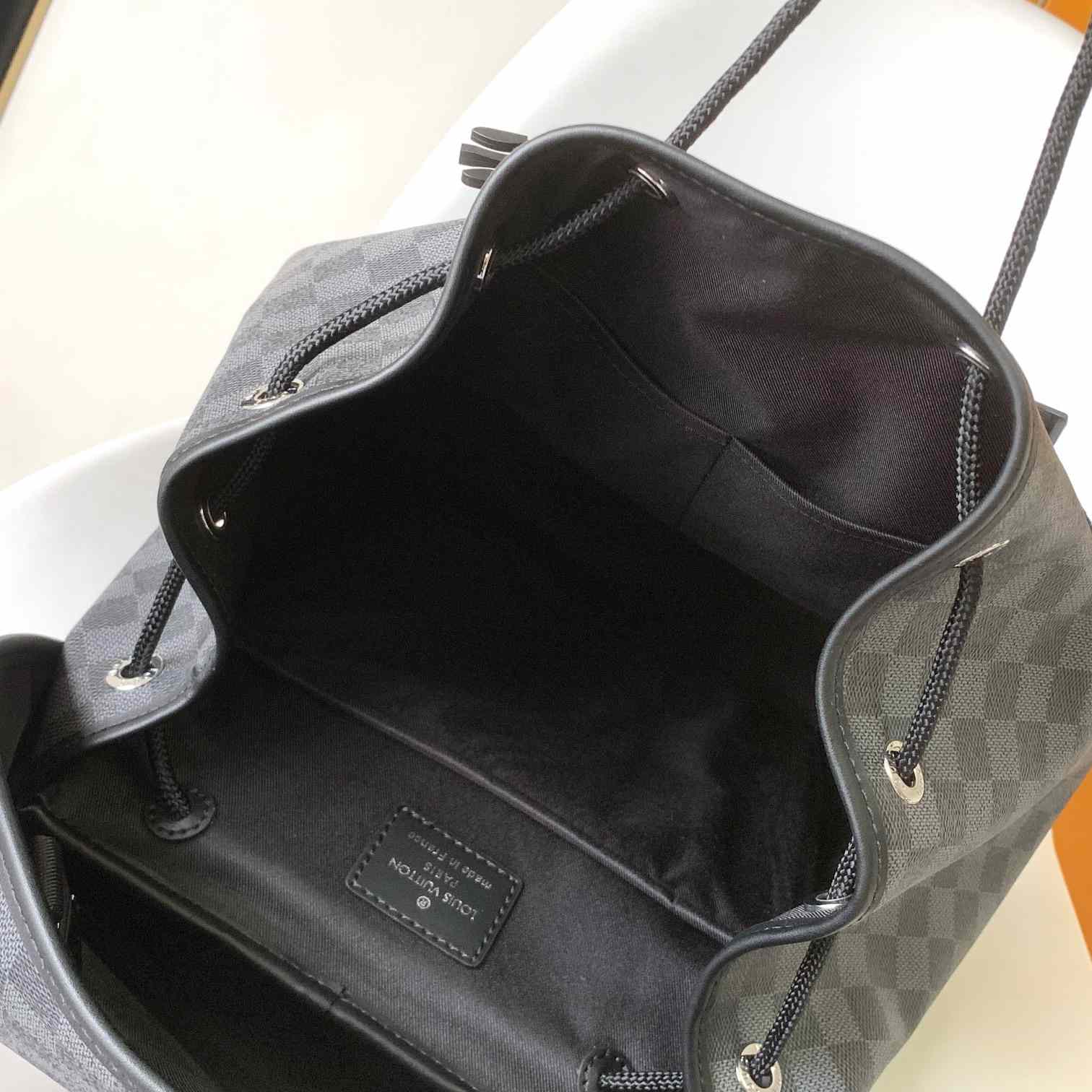 Louis Vuitton Damier Graphite Canvas Zack Backpack   N40005 - FashionPlug