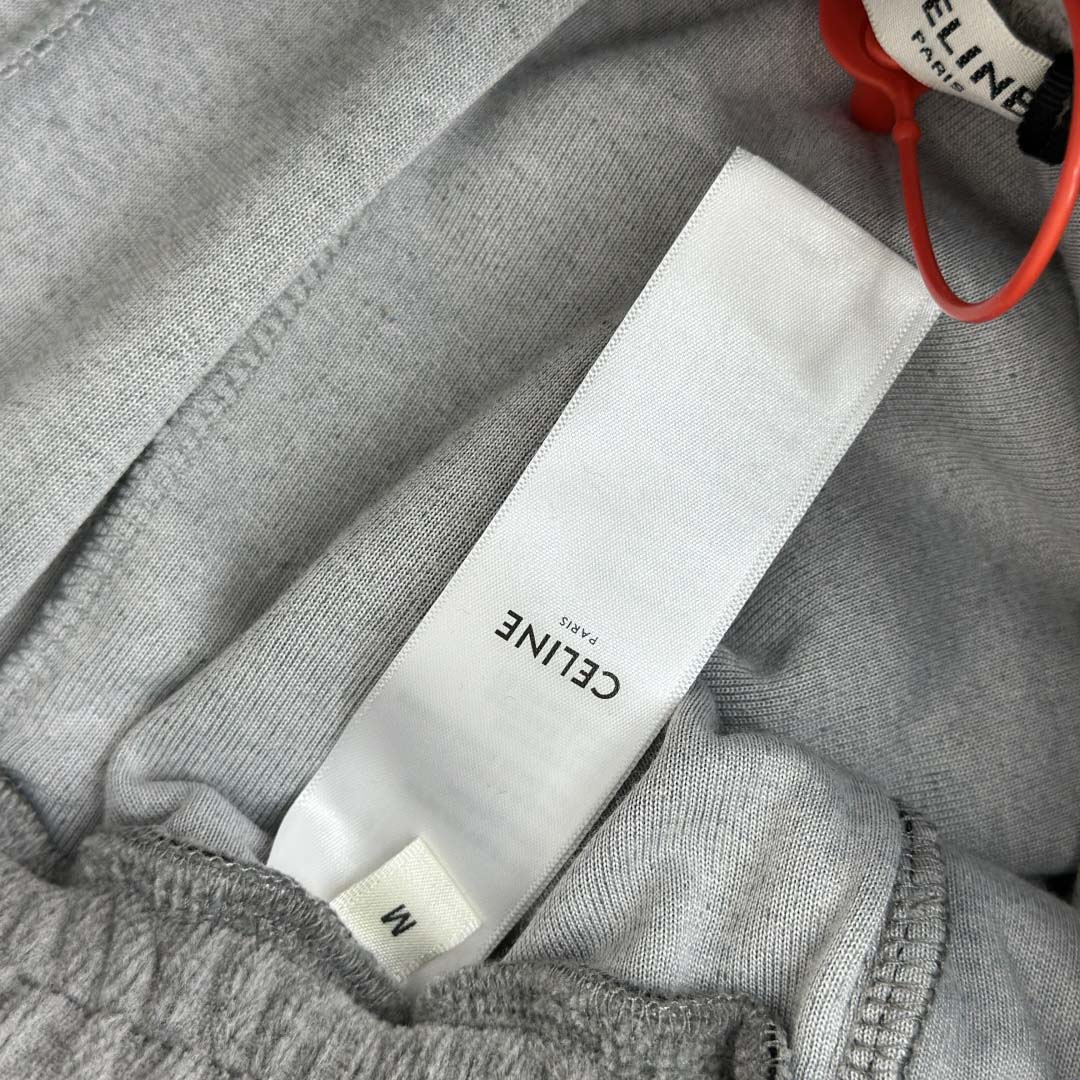 Celine Track Pants In Velvet Cotton - FashionPlug