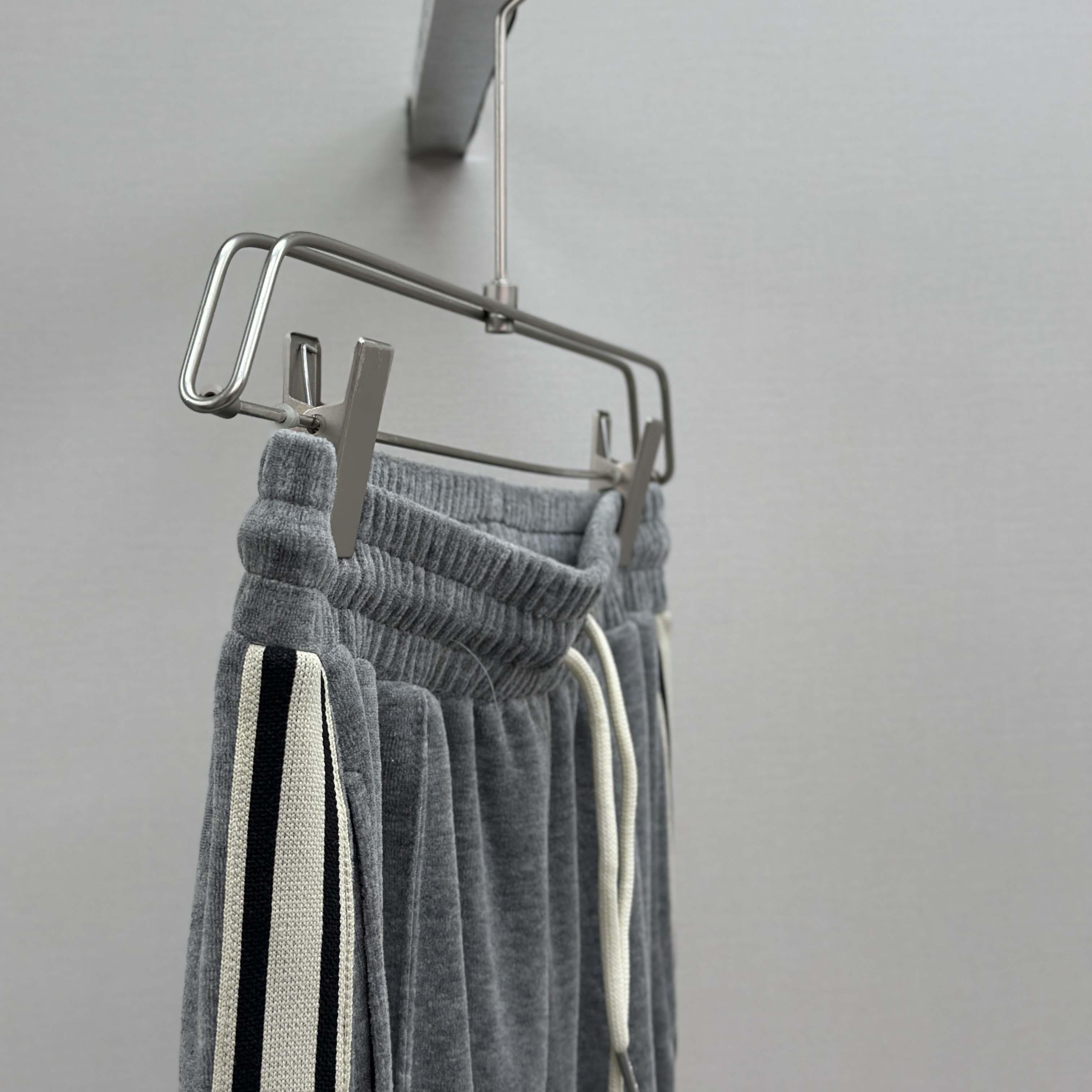 Celine Track Pants In Velvet Cotton - FashionPlug