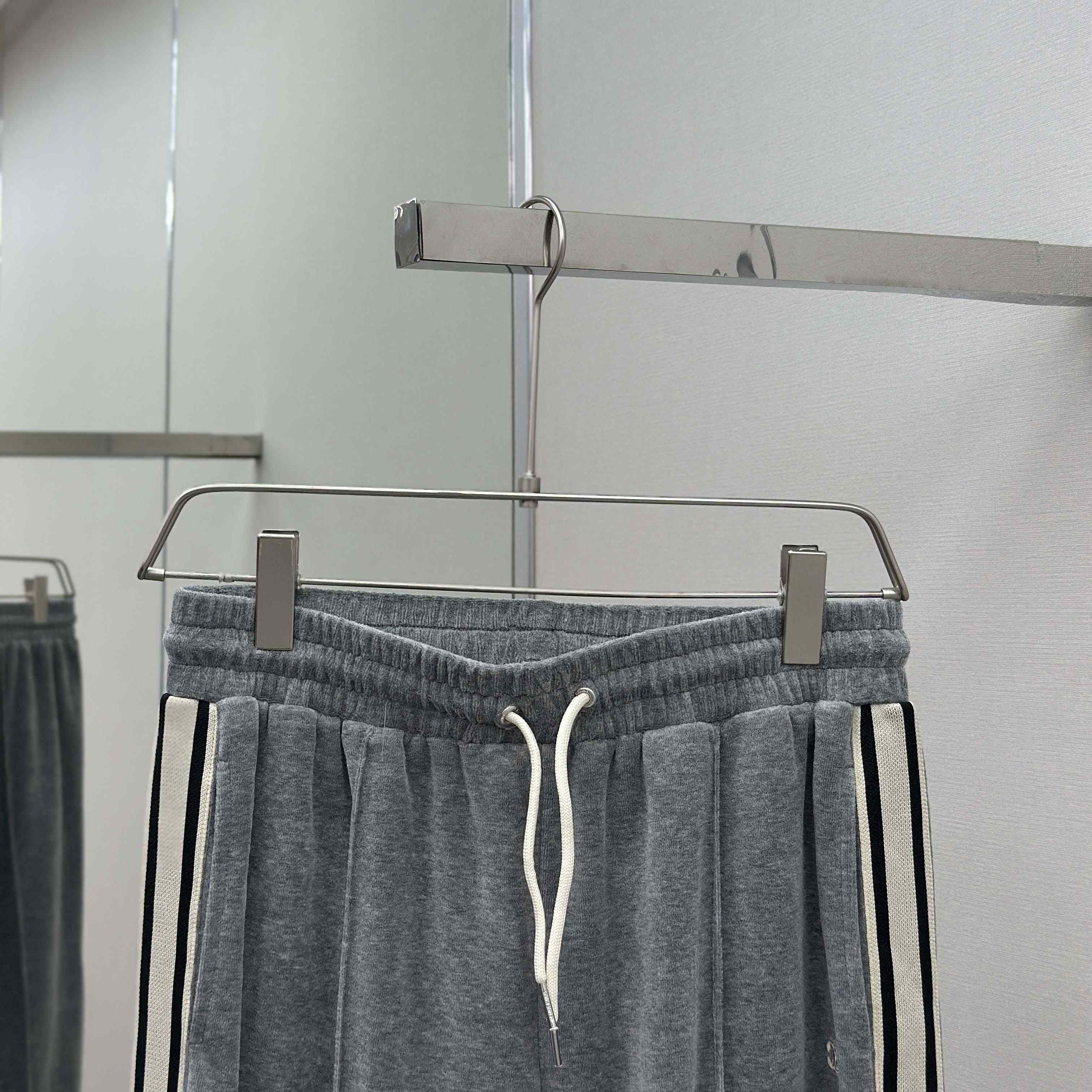 Celine Track Pants In Velvet Cotton - FashionPlug