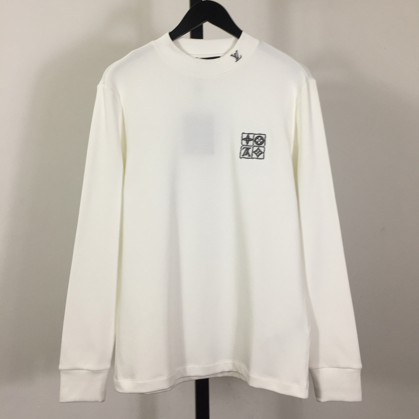 Louis Vuitton Embossed LV Long-Sleeved T-Shirt - FashionPlug