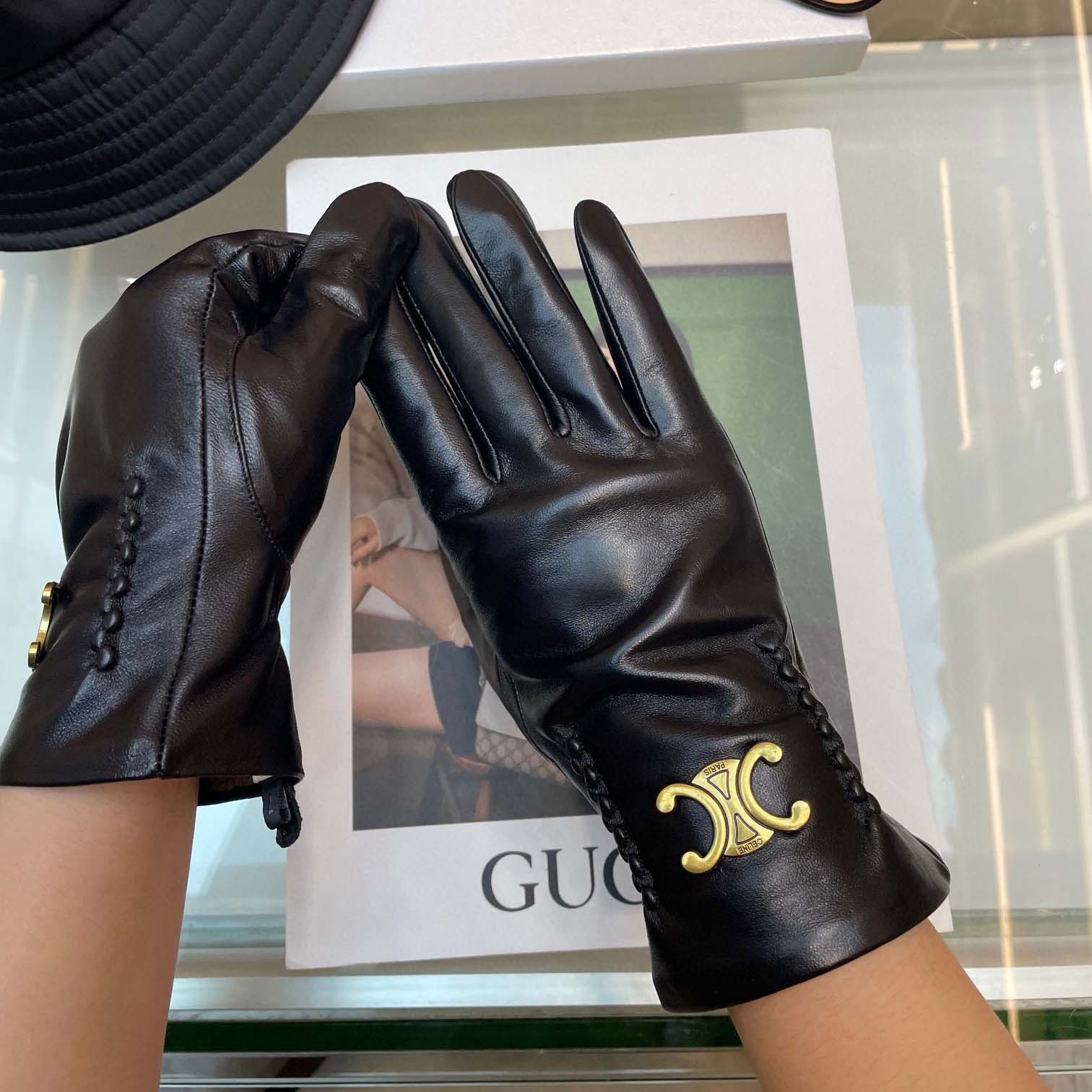 Celine Women's Gloves  - FashionPlug