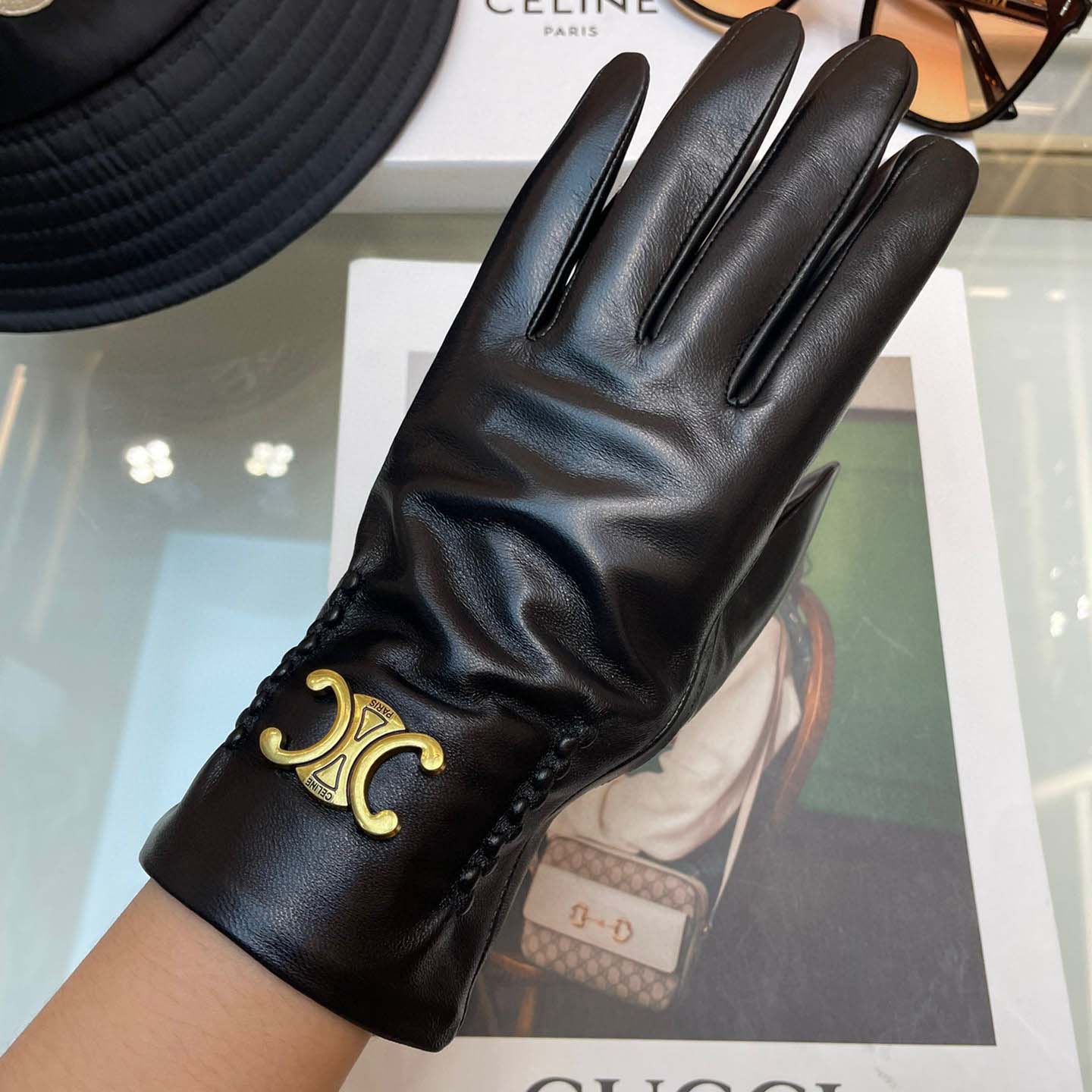 Celine Women's Gloves  - FashionPlug