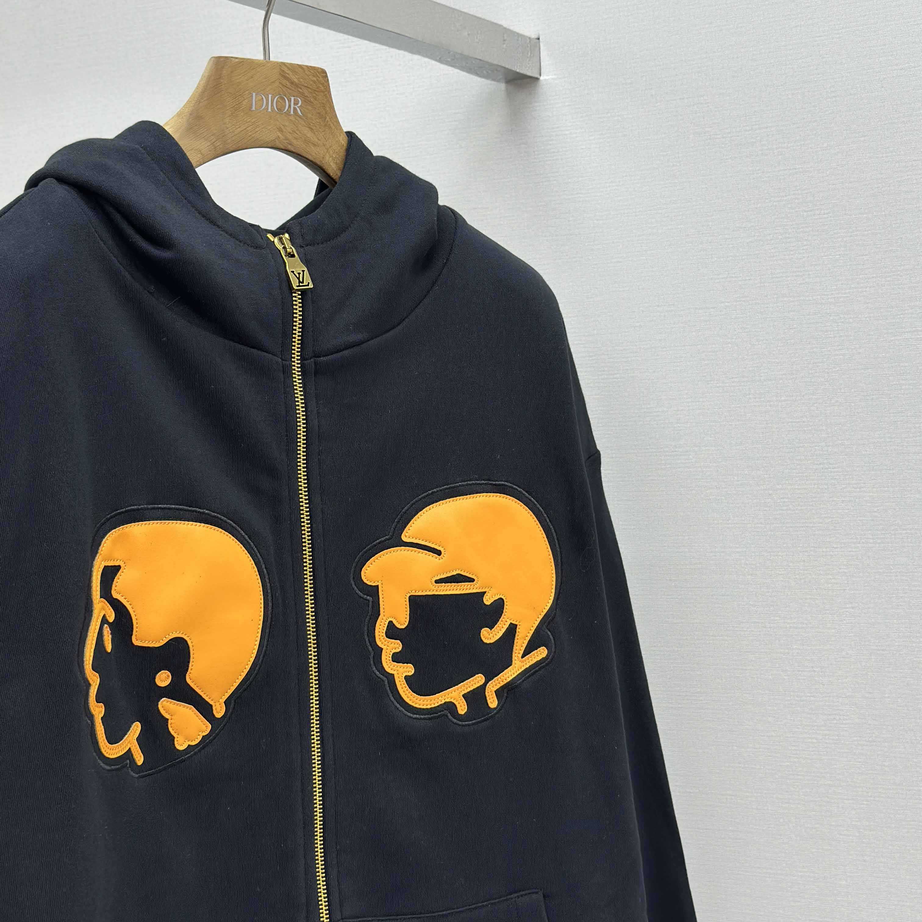 Louis Vuitton Zip Up Hoodie  1AIMQG - FashionPlug