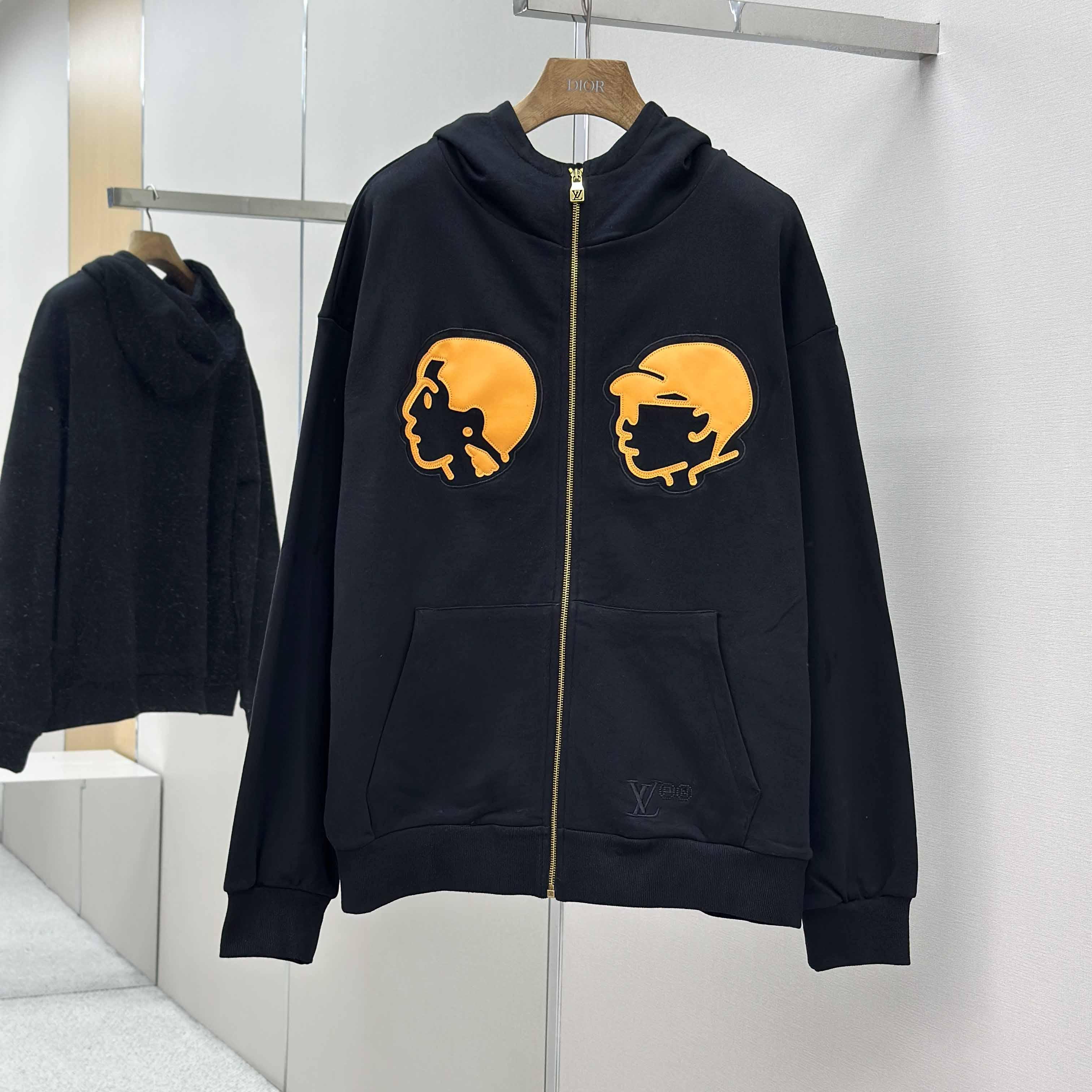 Louis Vuitton Zip Up Hoodie  1AIMQG - FashionPlug