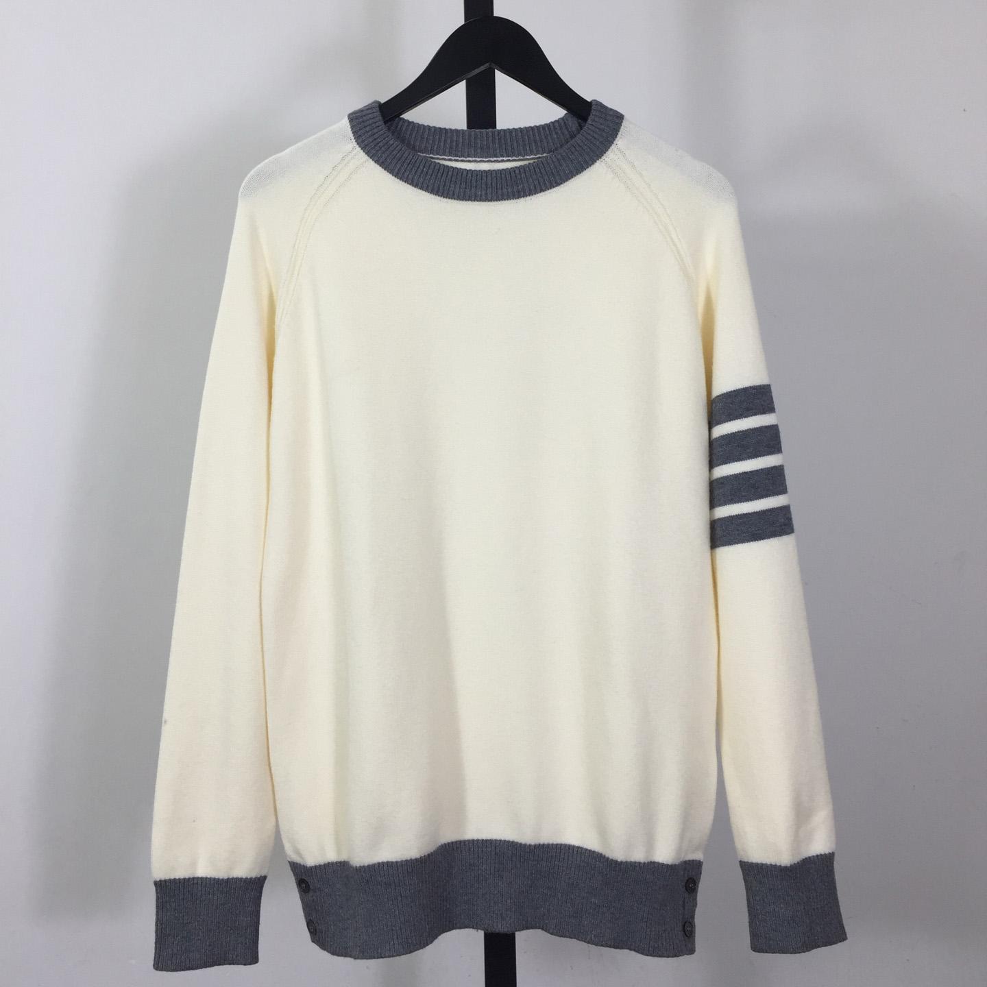 Thom Browne Wool Knit Jumper - FashionPlug