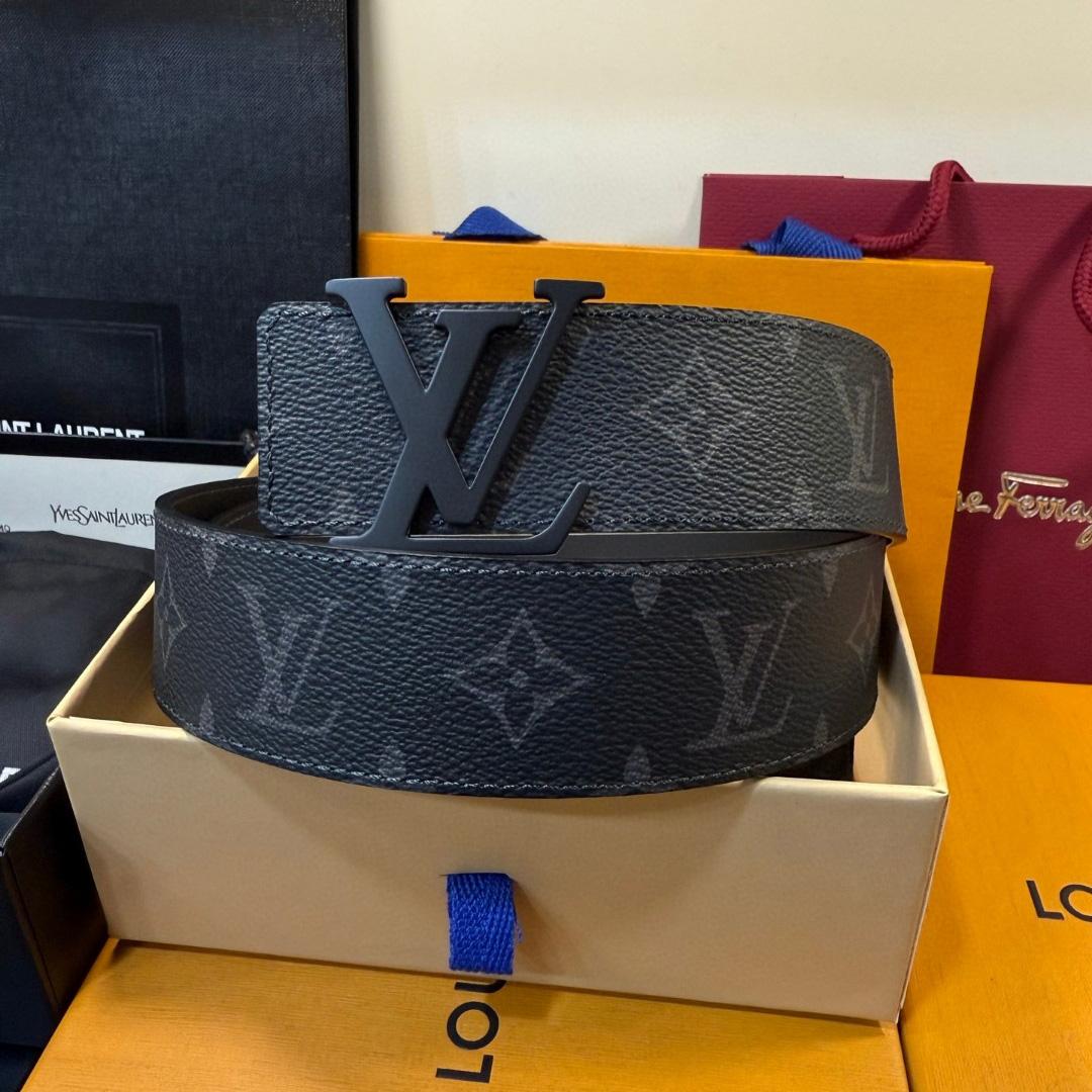 Louis Vuitton Reversible Belt  - FashionPlug