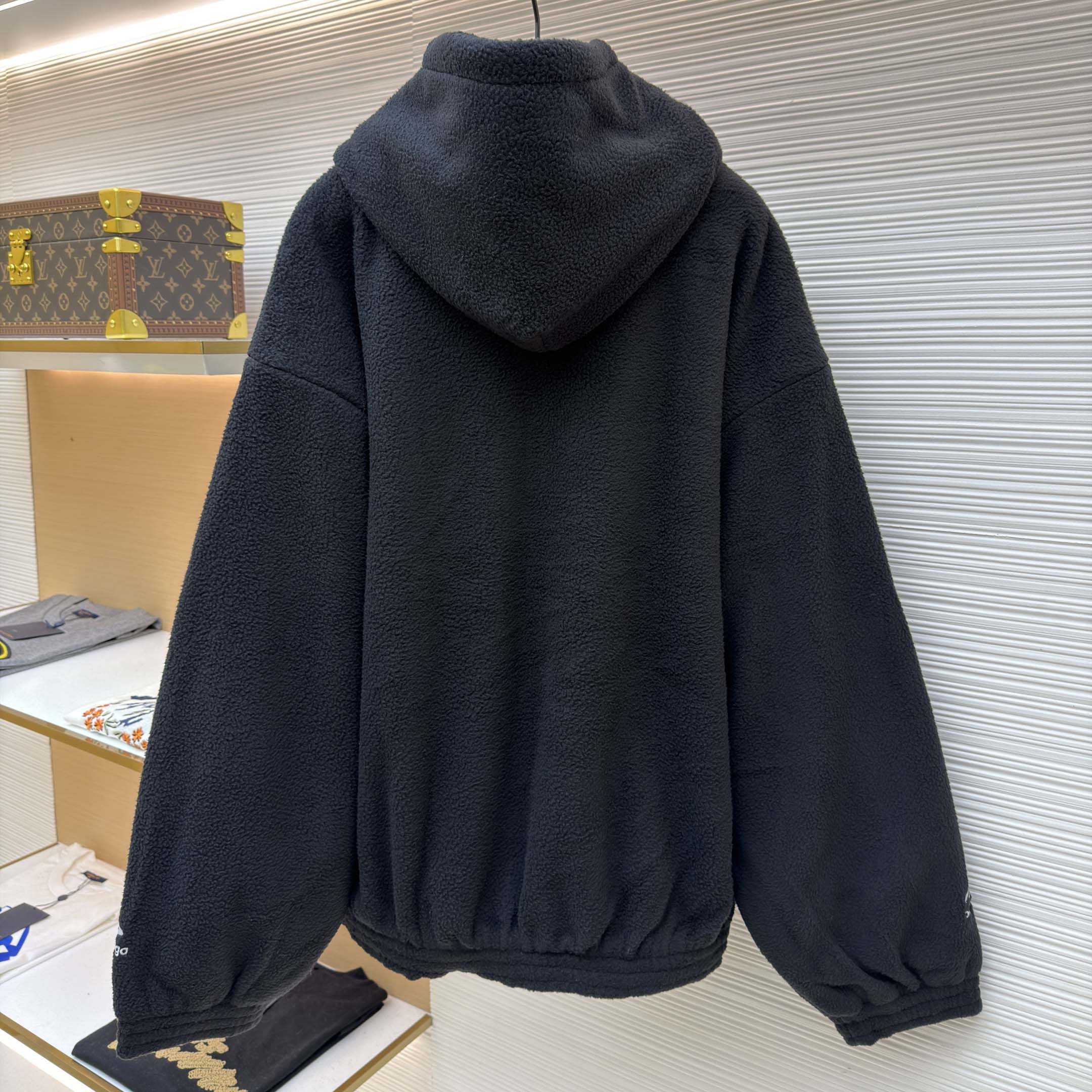 Balenciaga Fleece Sweatshirt  - FashionPlug