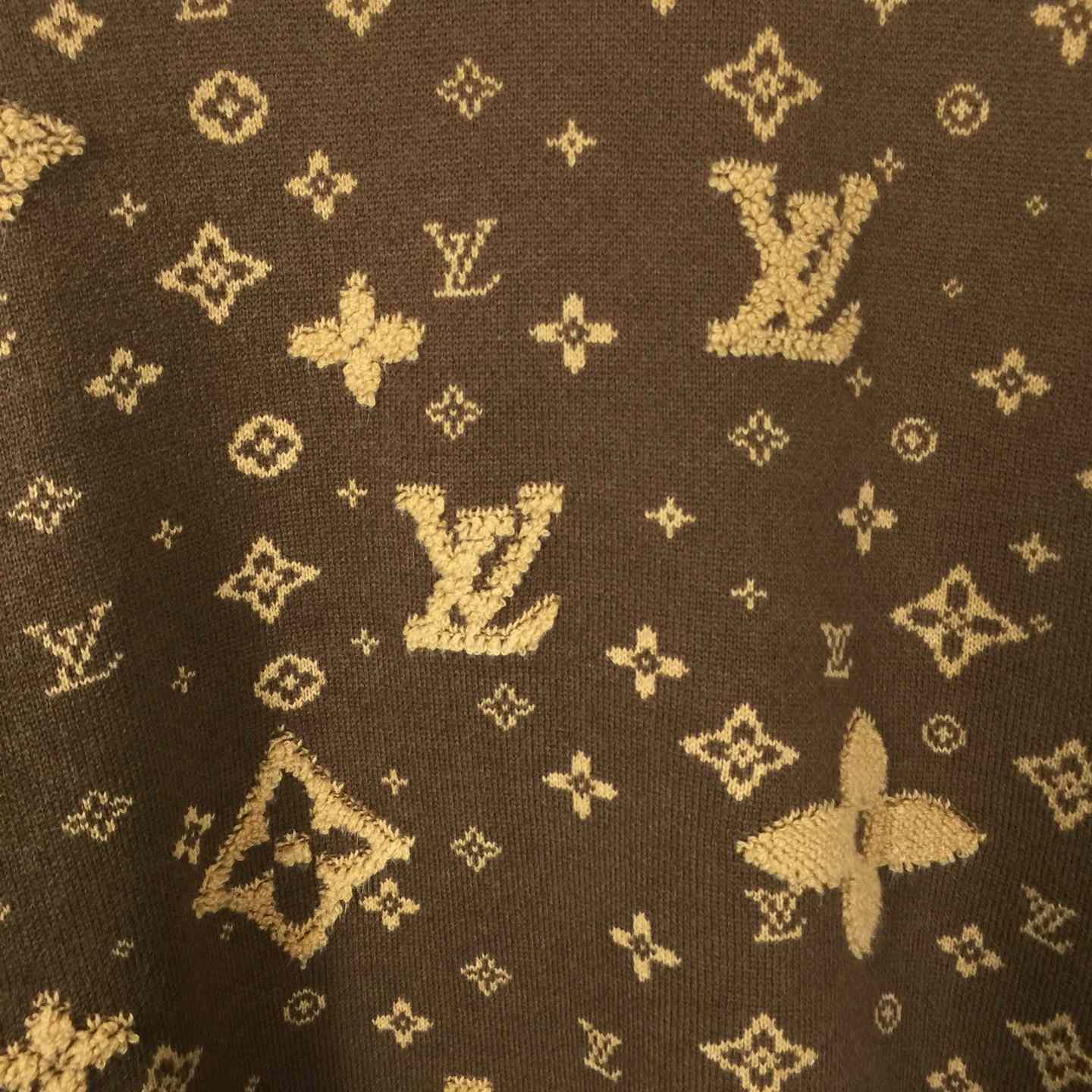 Louis Vuitton Monogram Wool Blend Pullover - FashionPlug