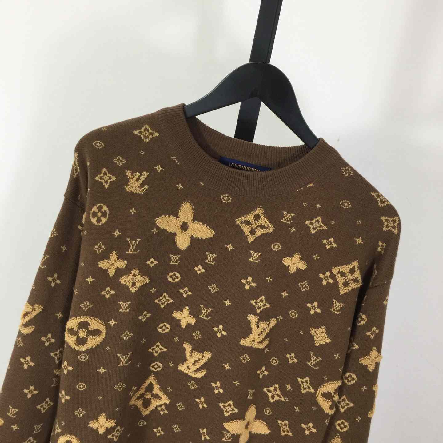 Louis Vuitton Monogram Wool Blend Pullover - FashionPlug