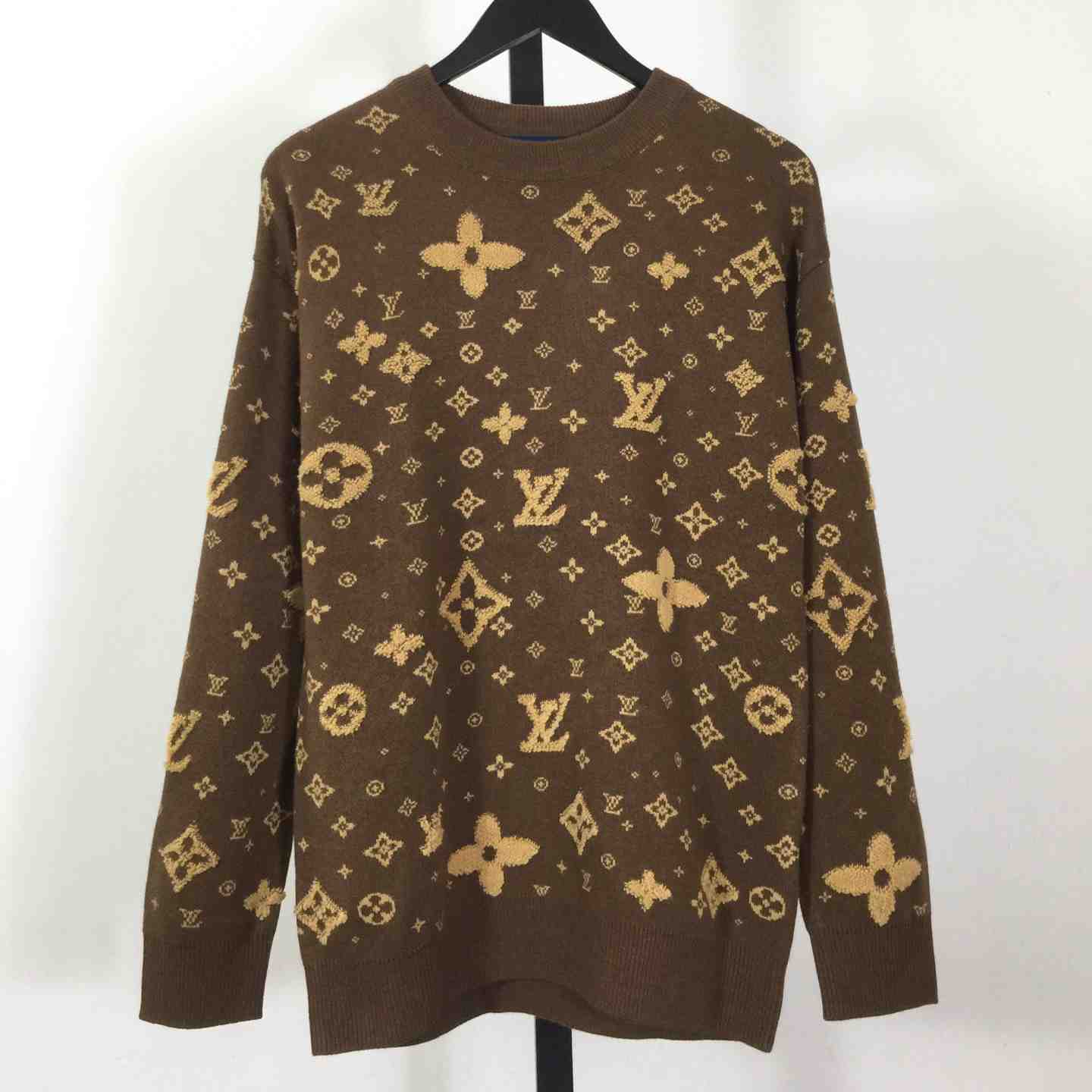 Louis Vuitton Monogram Wool Blend Pullover - FashionPlug