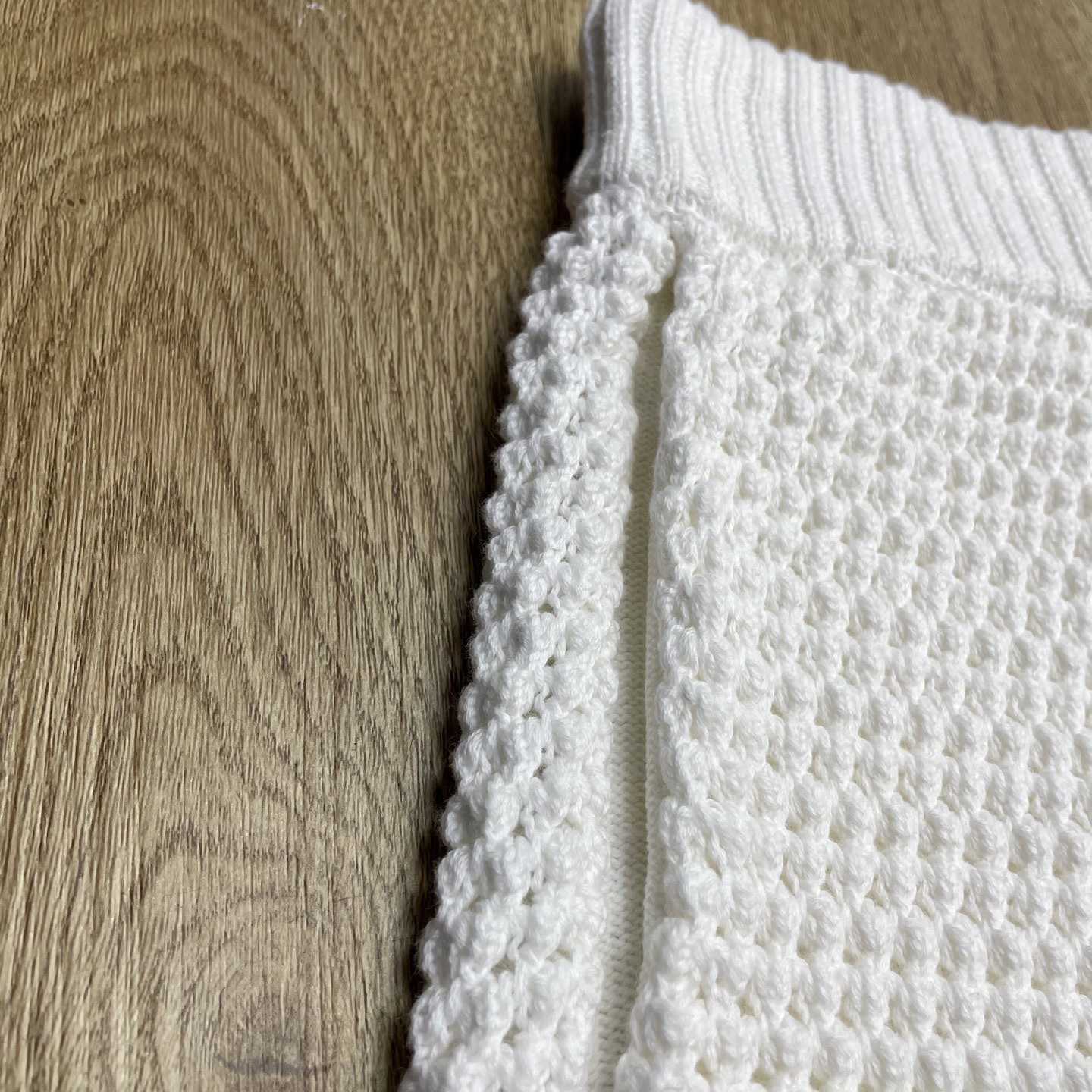 Casablanca Cotton Tennis Crochet Shorts    Z6034 - FashionPlug