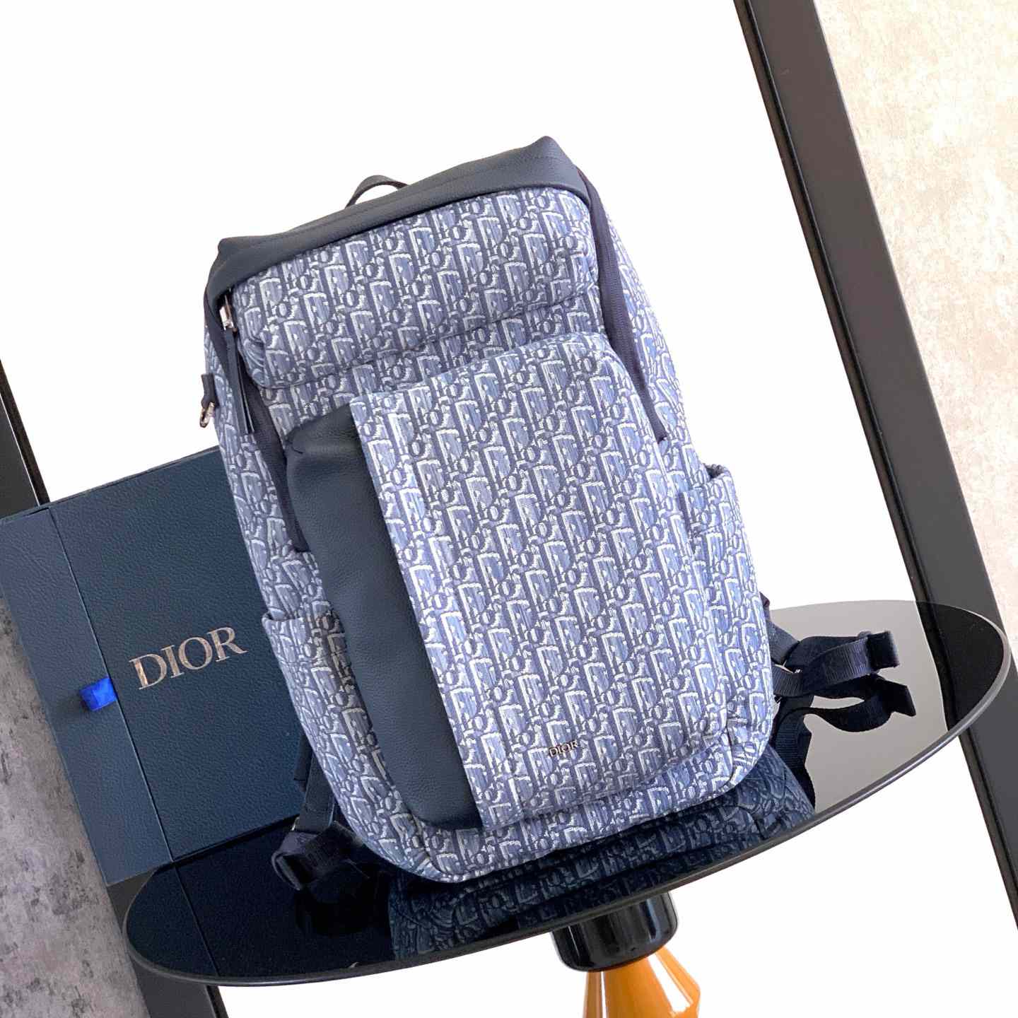 Dior Rider Soft Zipped Backpack  - FashionPlug