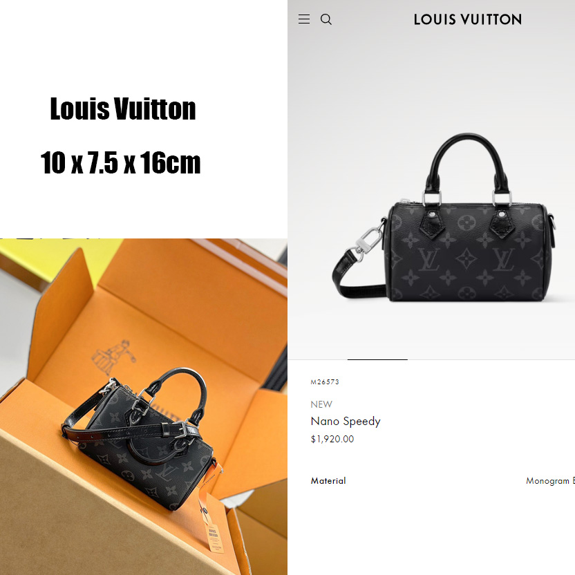 Louis Vuitton Nano Speedy   M26573 - FashionPlug