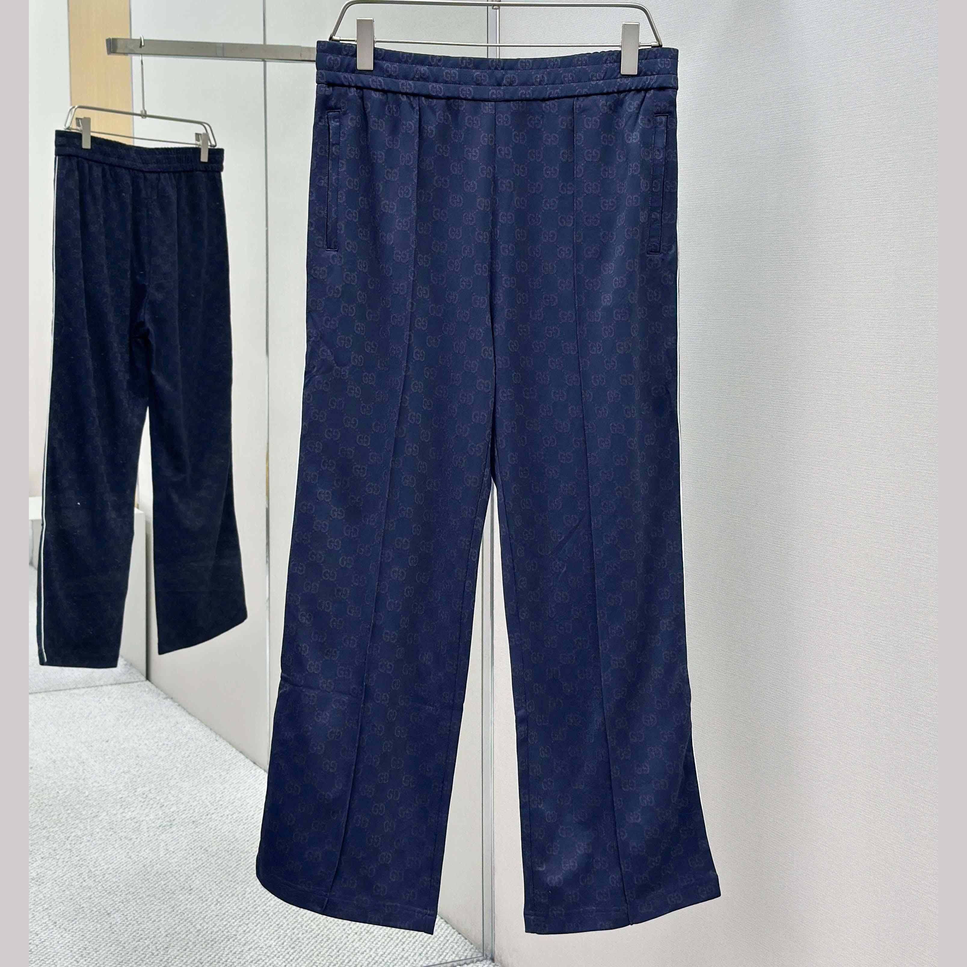Gucci GG Jersey Jacquard Pant - FashionPlug