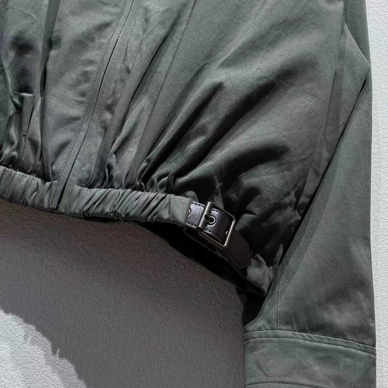 Loewe Belted Jacket In Cotton - FashionPlug