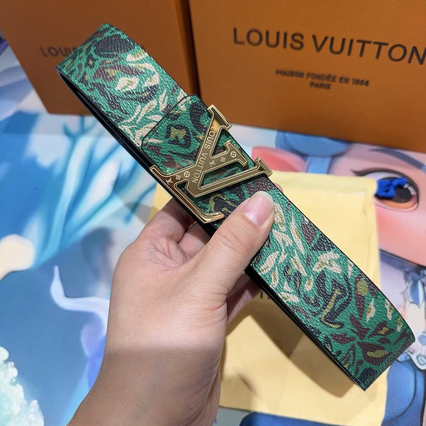 Louis Vuitton 40mm Reversible Belt  - FashionPlug