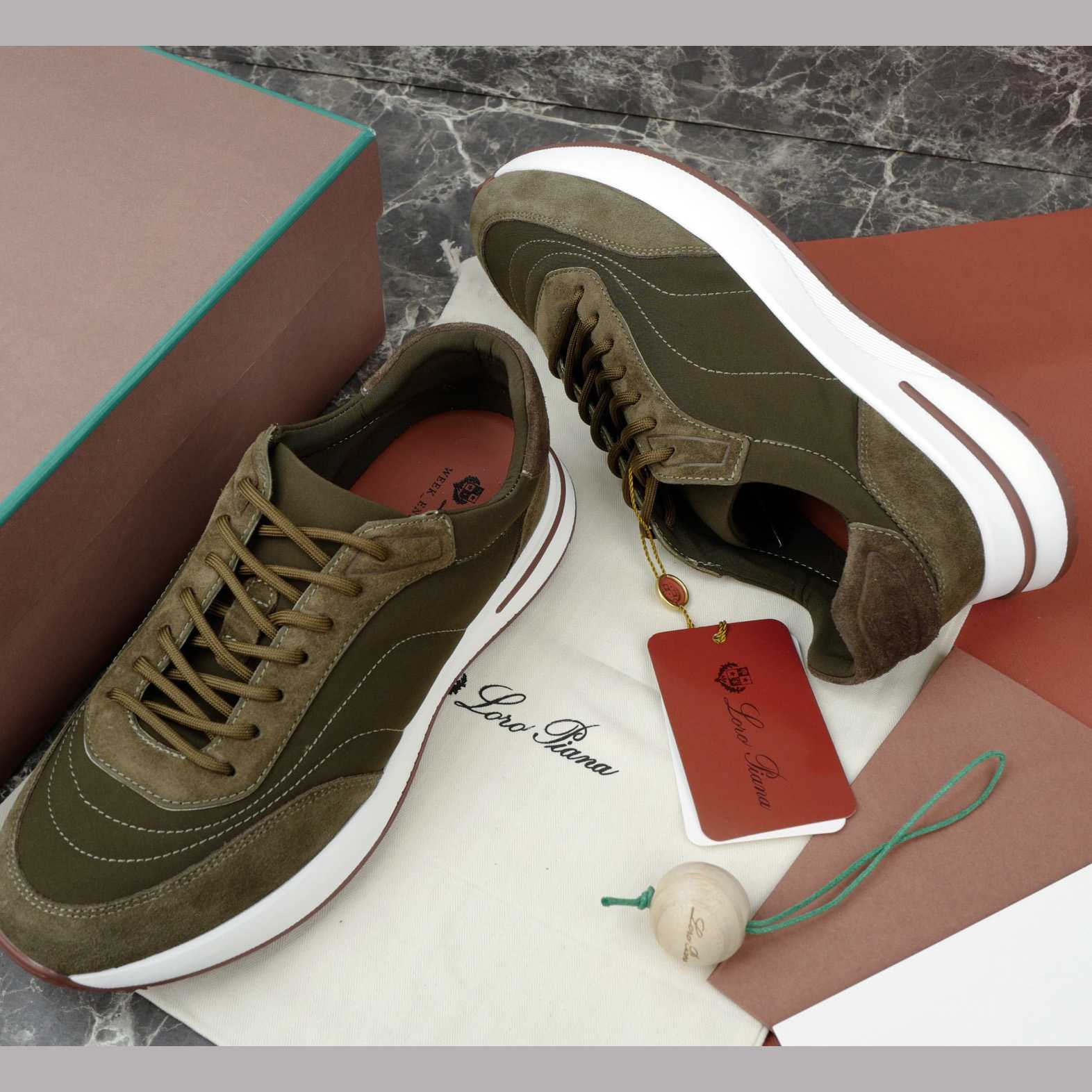 Loro Piana Week End Walk Sneaker  - FashionPlug