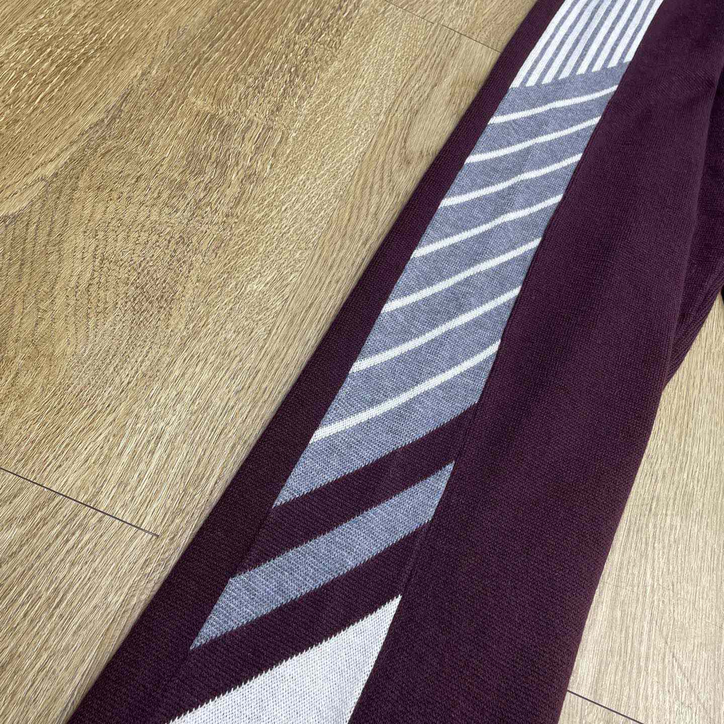 Casablanca Diagonal Tennis Merino Trousers   Z6026 - FashionPlug