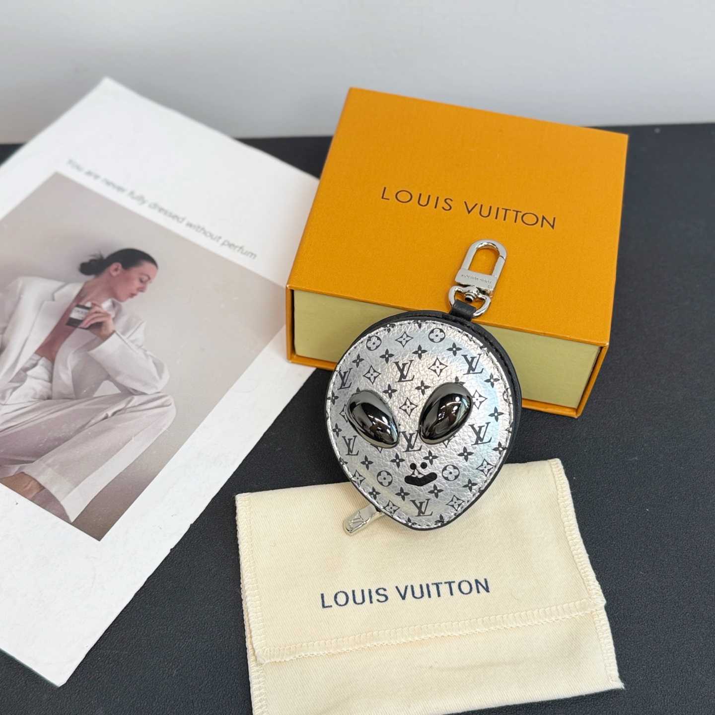 Louis Vuitton LV Alien Bag Charm - FashionPlug