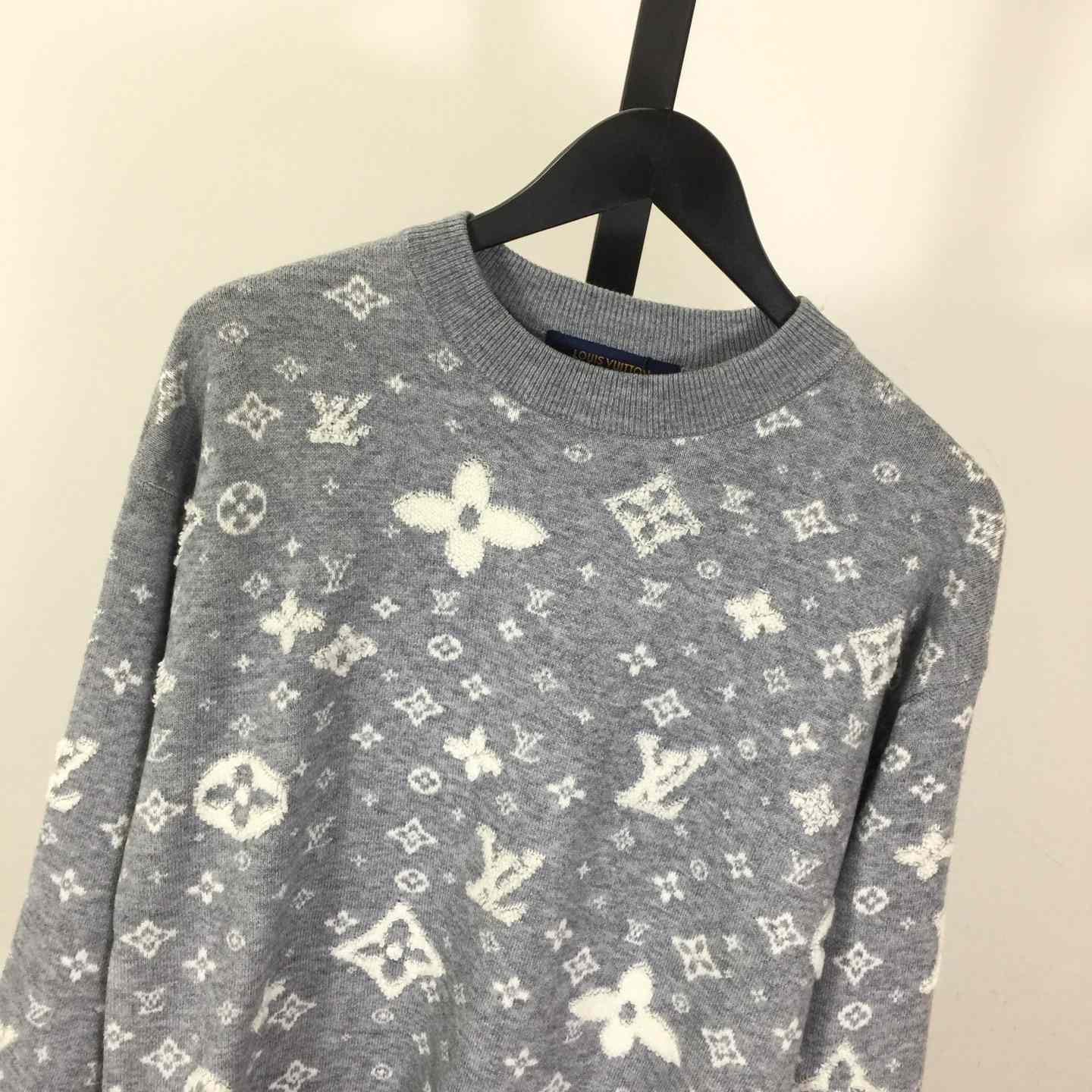 Louis Vuitton Monogram Wool Blend Pullover - FashionPlug