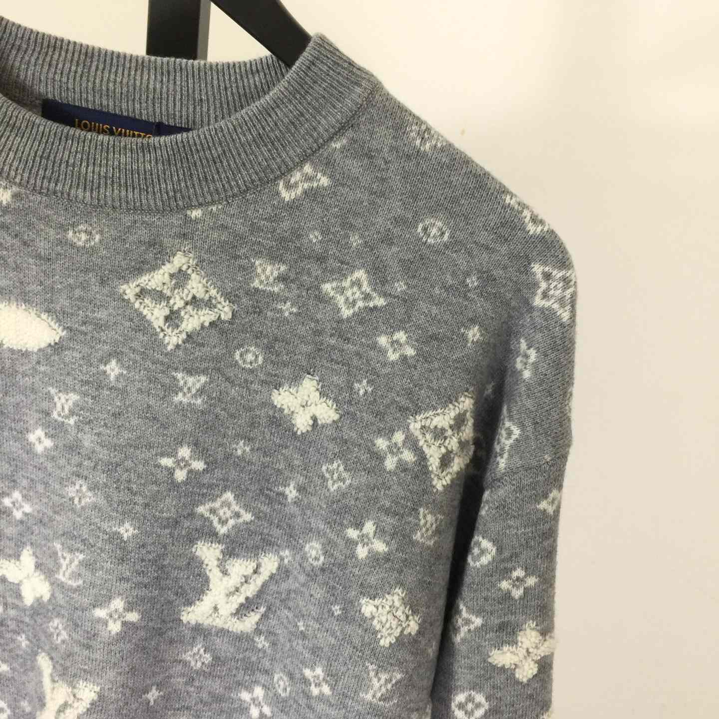 Louis Vuitton Monogram Wool Blend Pullover - FashionPlug