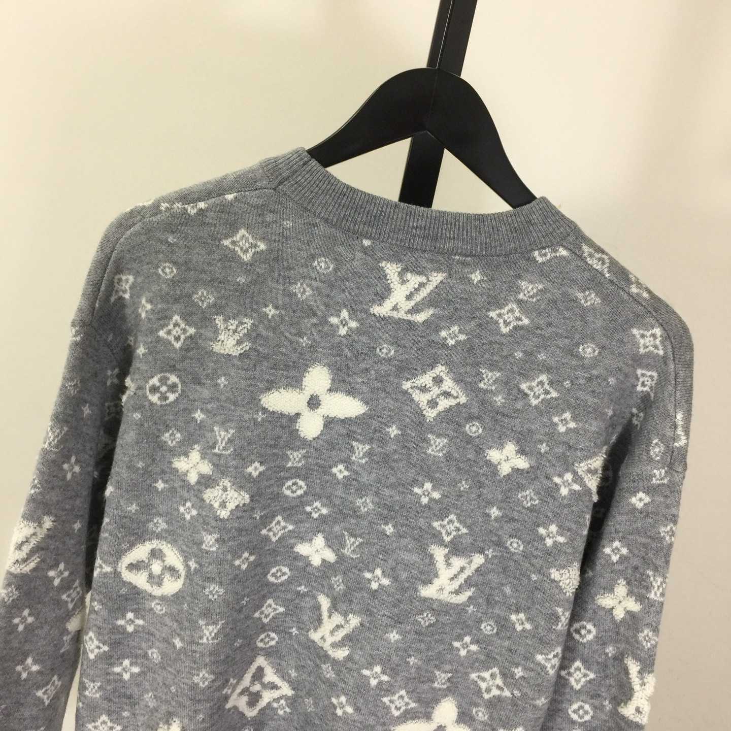 Louis Vuitton Monogram Wool Blend Pullover - FashionPlug