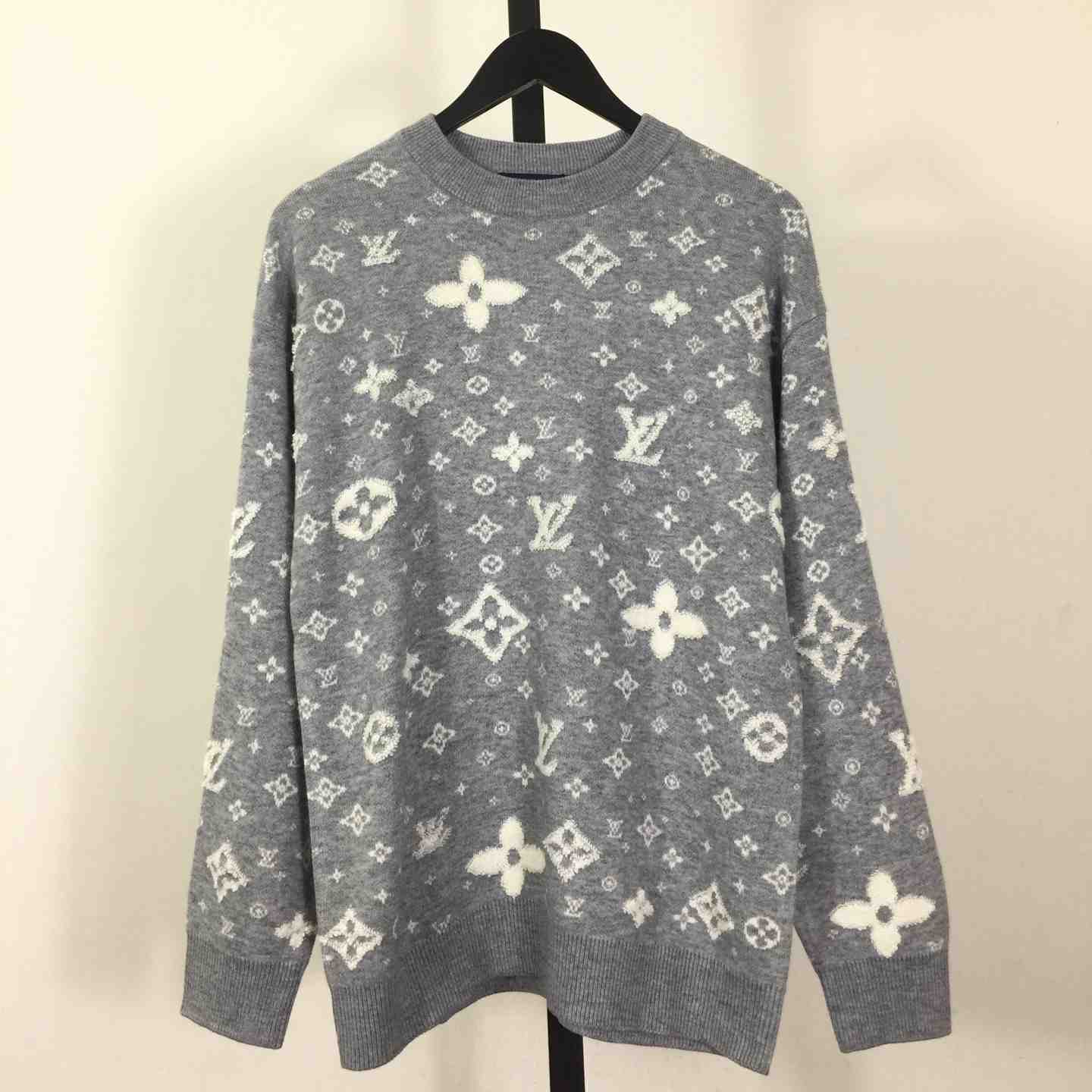Louis Vuitton Monogram Wool Blend Pullover - FashionPlug