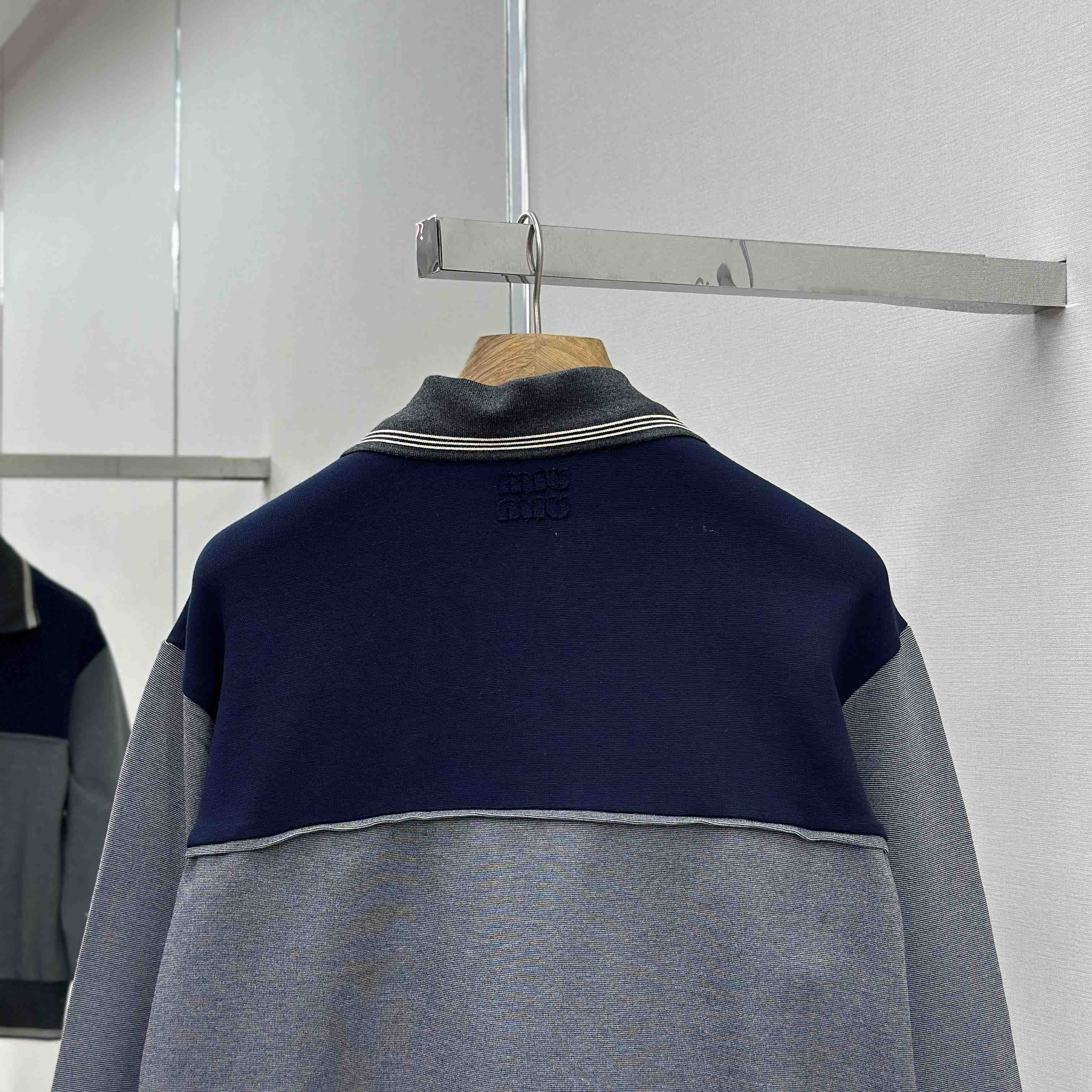 Miu Miu Zipper Sweatshirt - FashionPlug