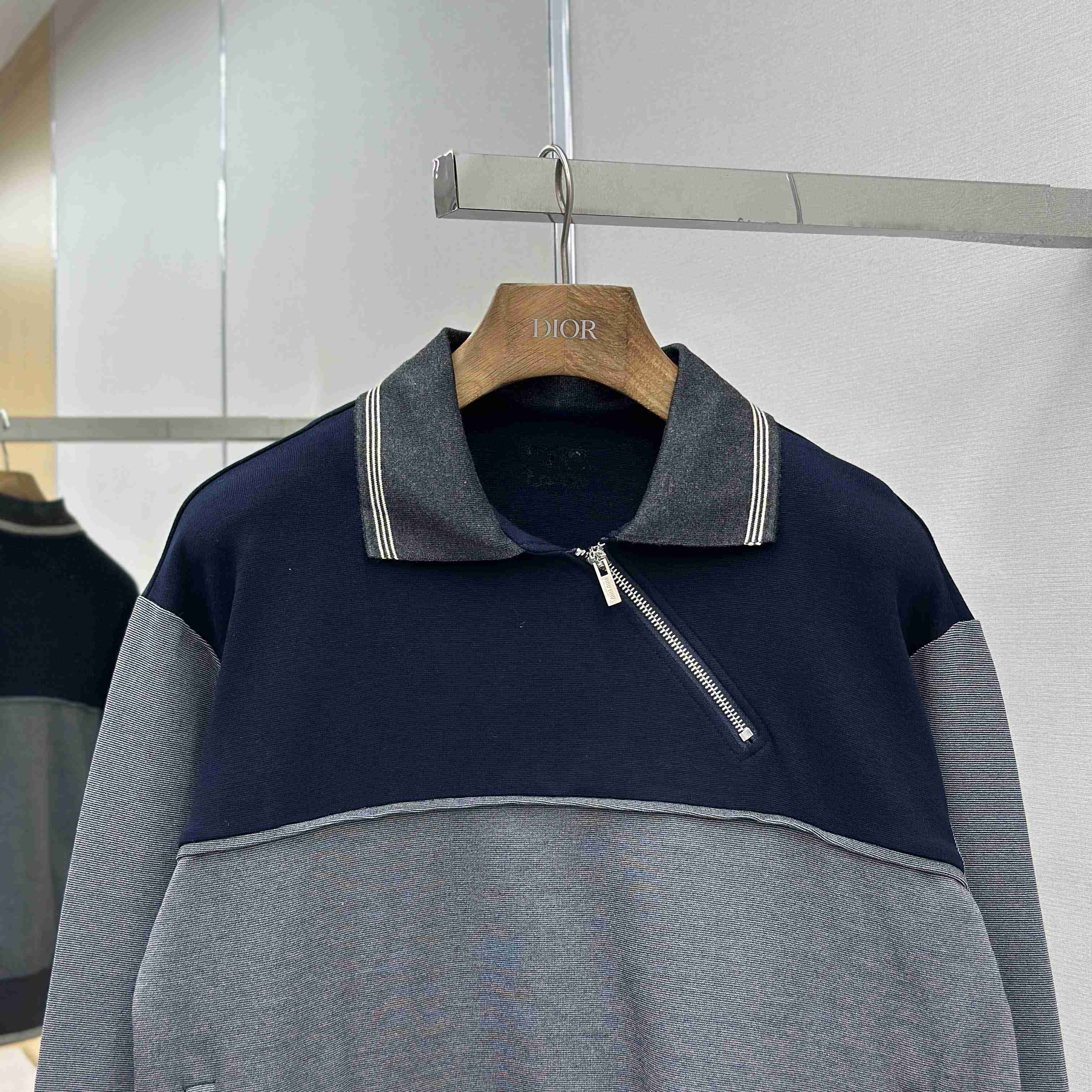 Miu Miu Zipper Sweatshirt - FashionPlug